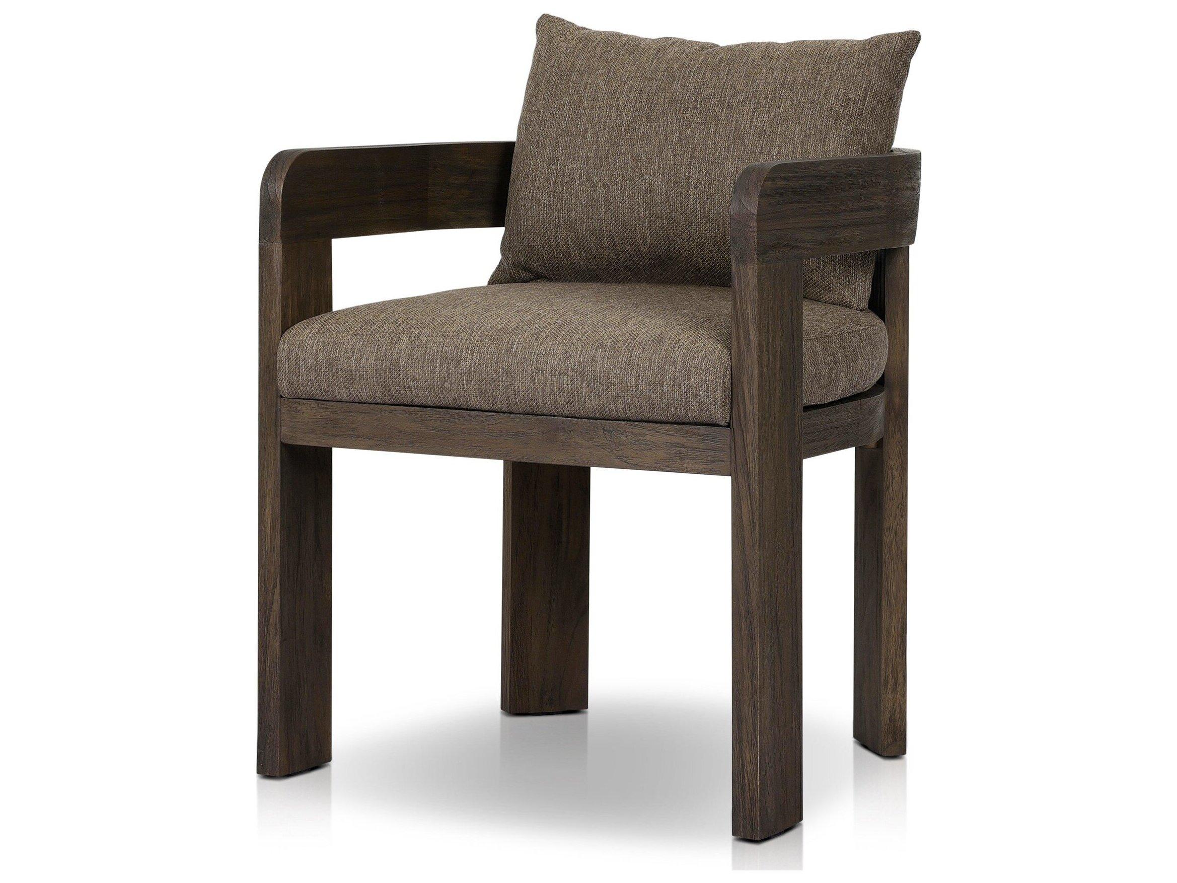 Four Hands Outdoor Pembrook Jackson Teak Cushion Dining Chair