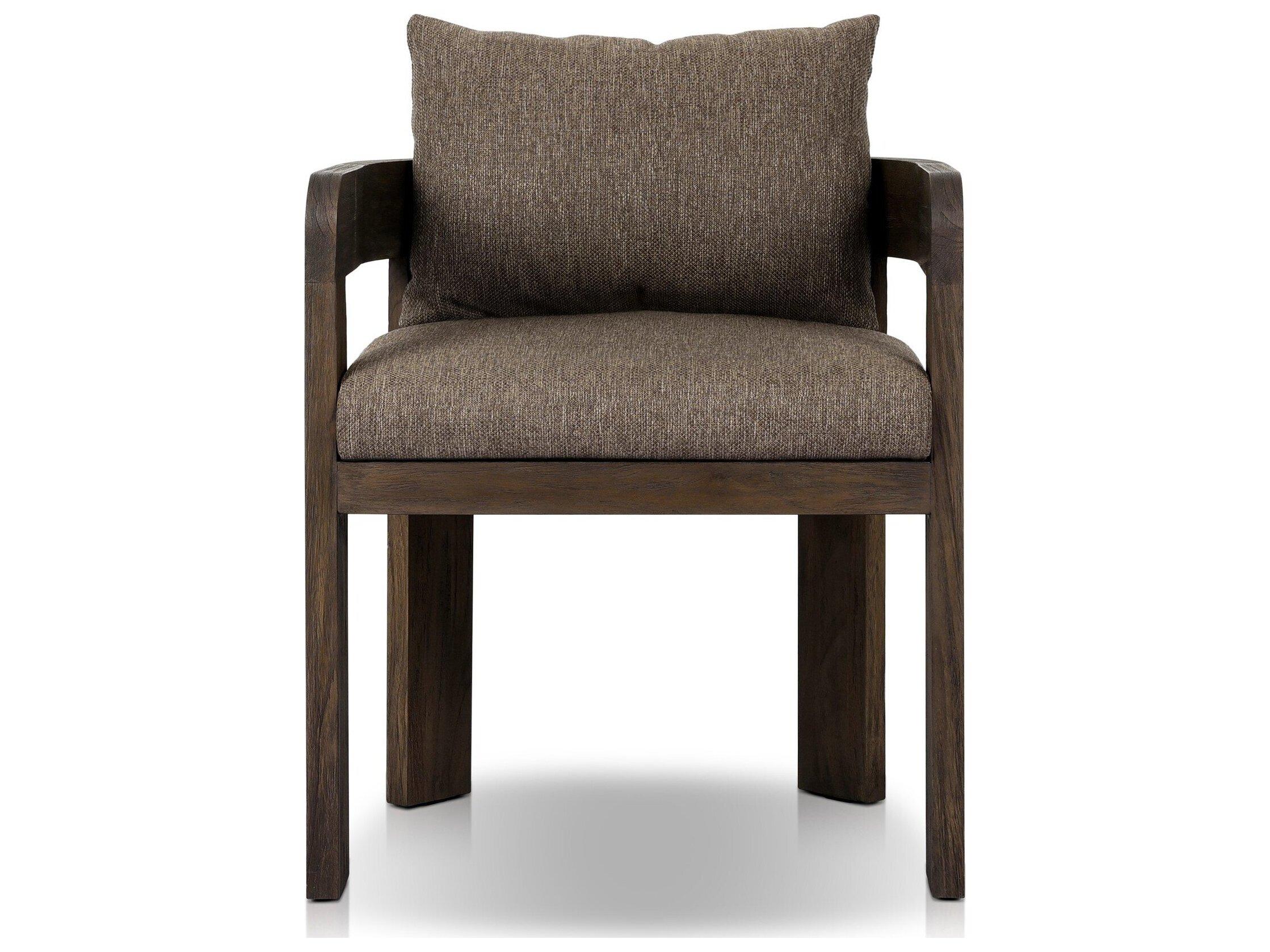 Four Hands Outdoor Pembrook Jackson Teak Cushion Dining Chair