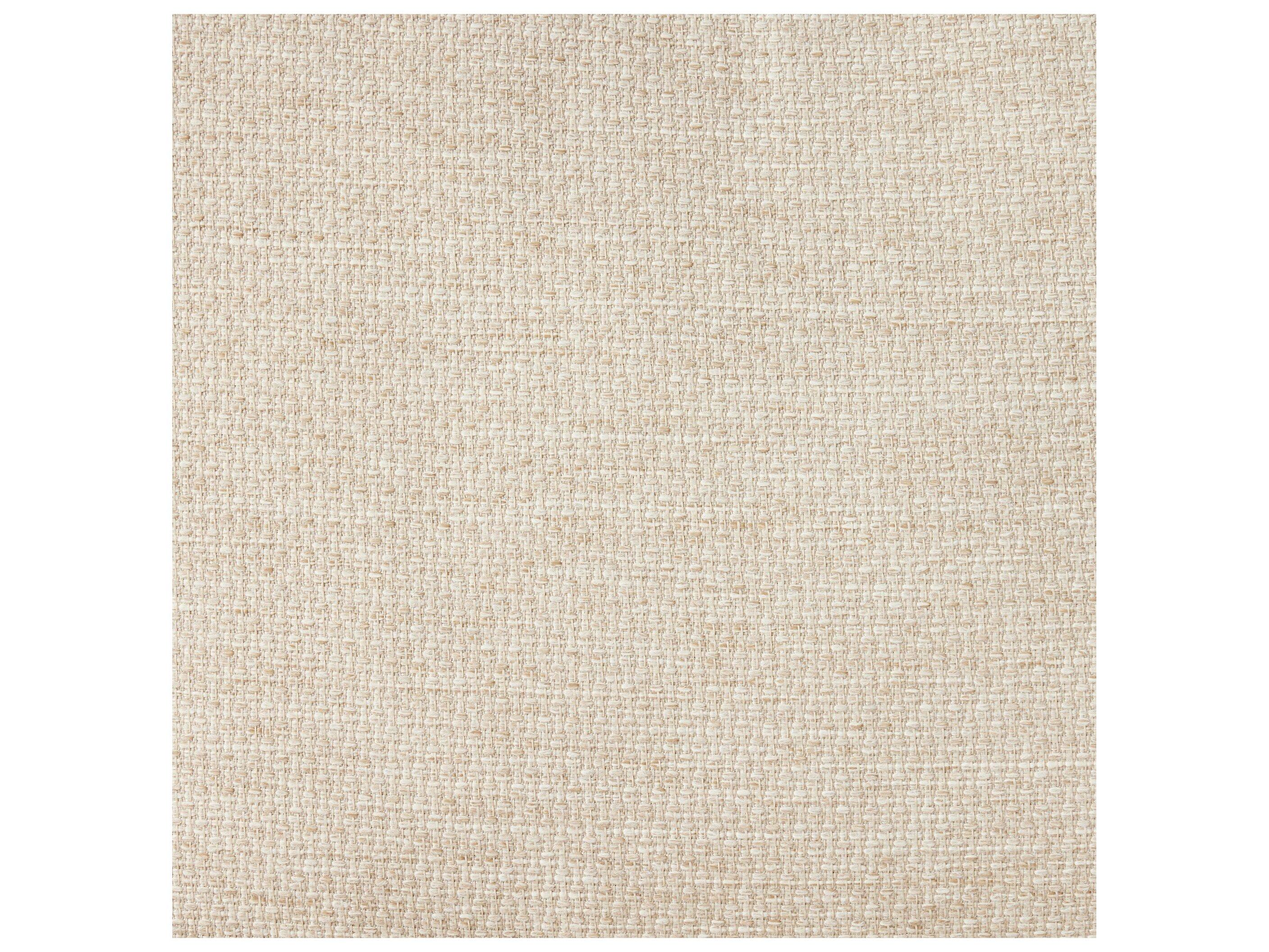 Four Hands Outdoor Duvall Natural Teak Three-Piece Sectional Sofa with Casa Cream Cushion