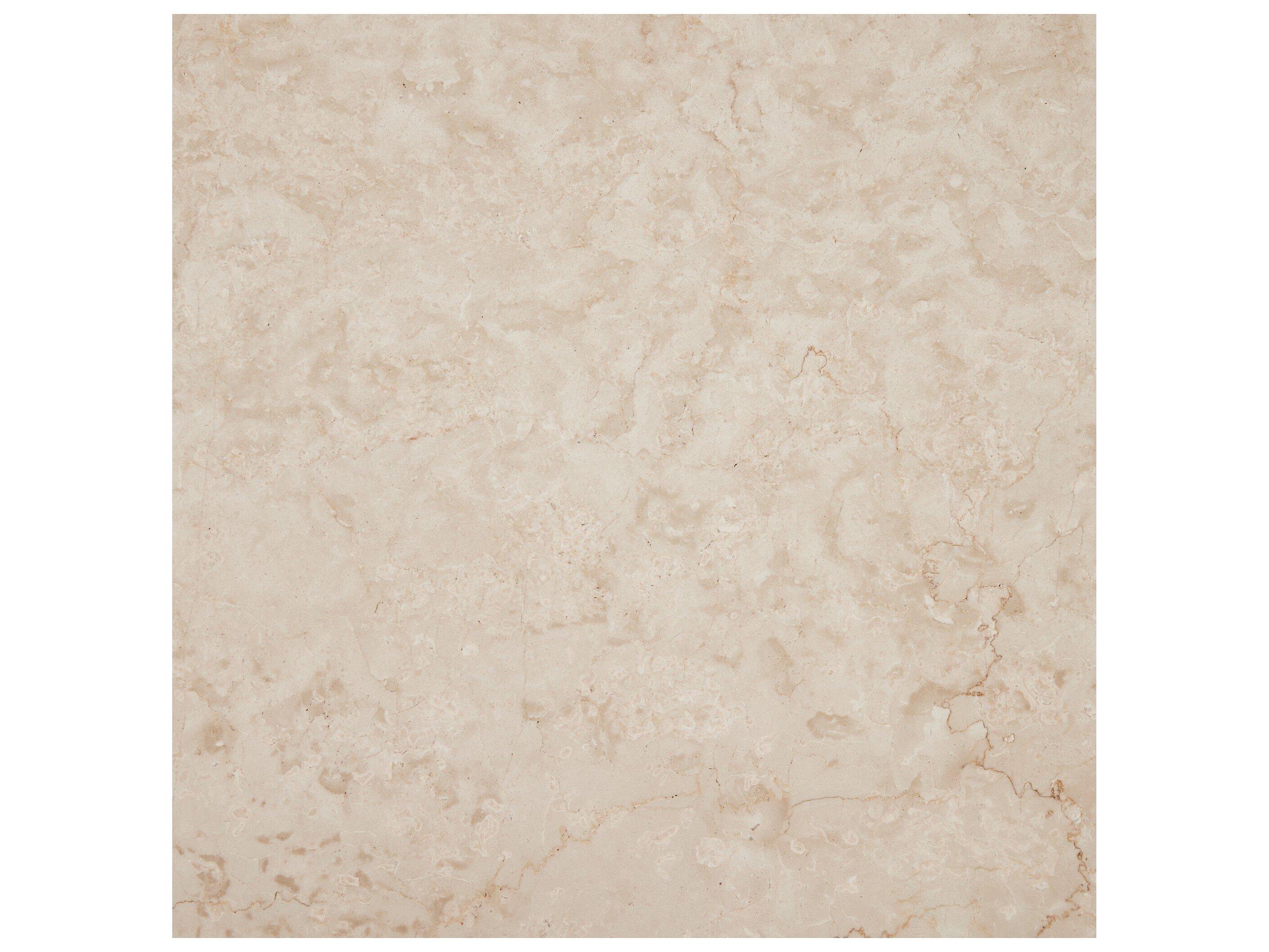 Four Hands Outdoor Rockwell Oakland Cream Marble 48" Round Dining Table