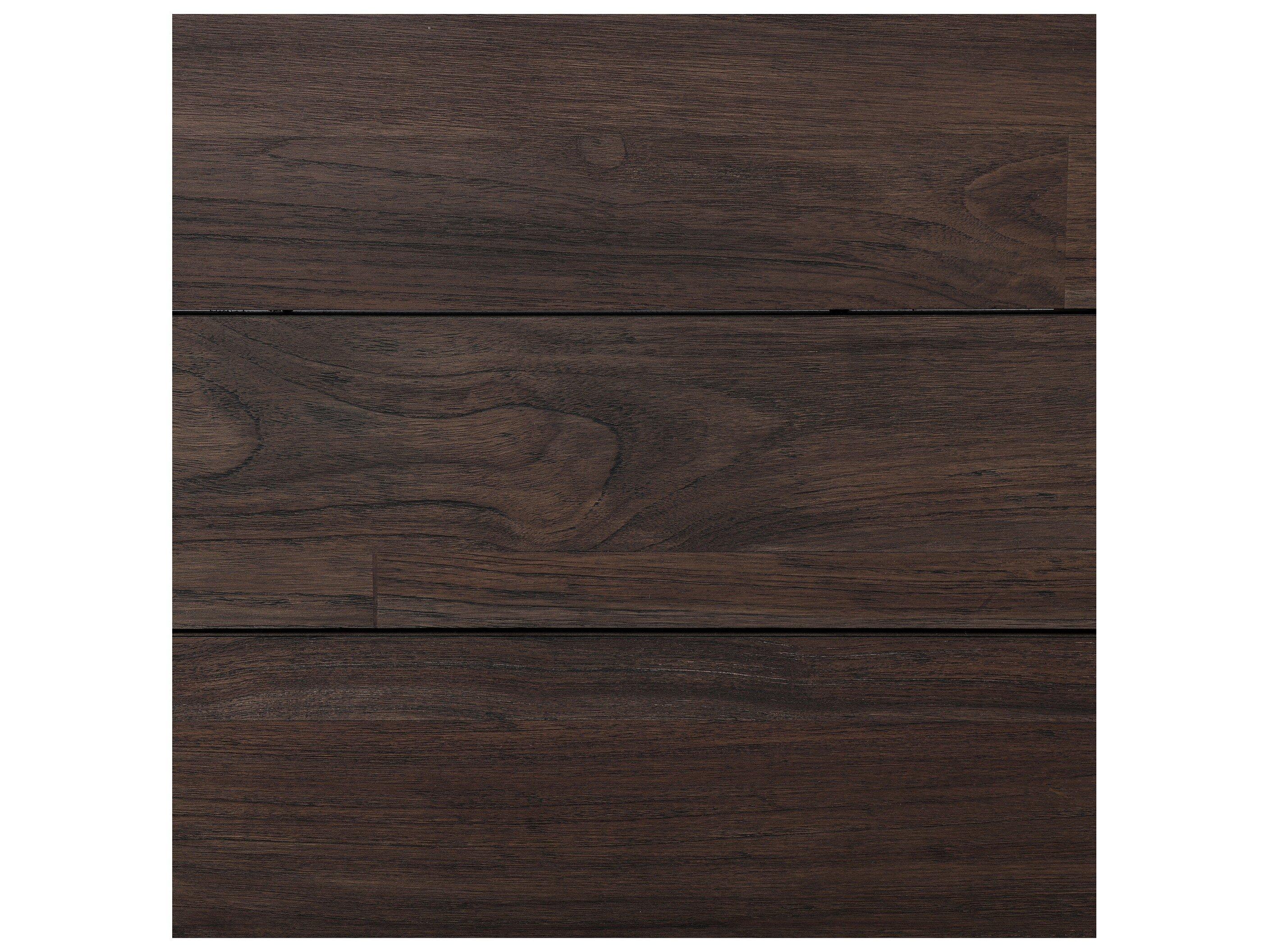 Four Hands Outdoor Soho Outdoor Dining Table - Stained Saddle Brown