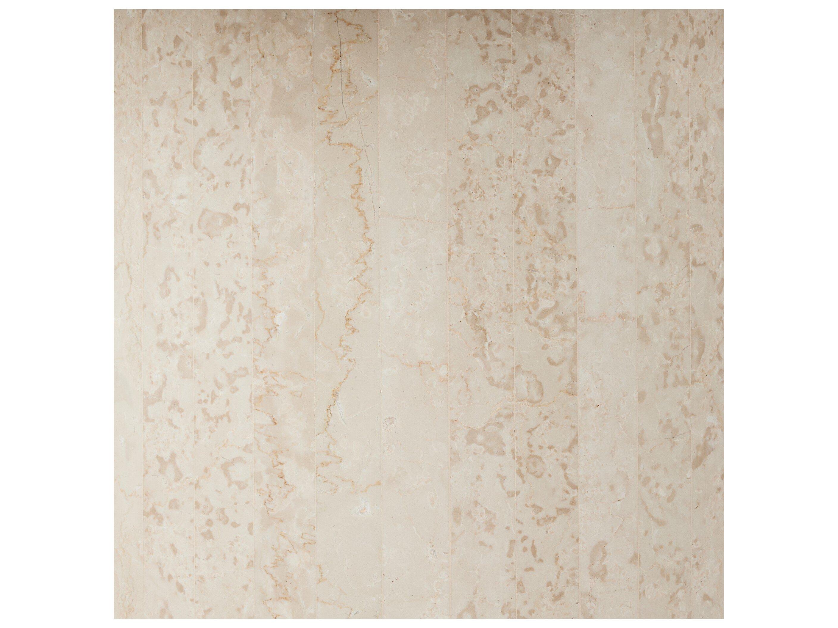 Four Hands Outdoor Rockwell Oakland Cream Marble 60" Round Dining Table