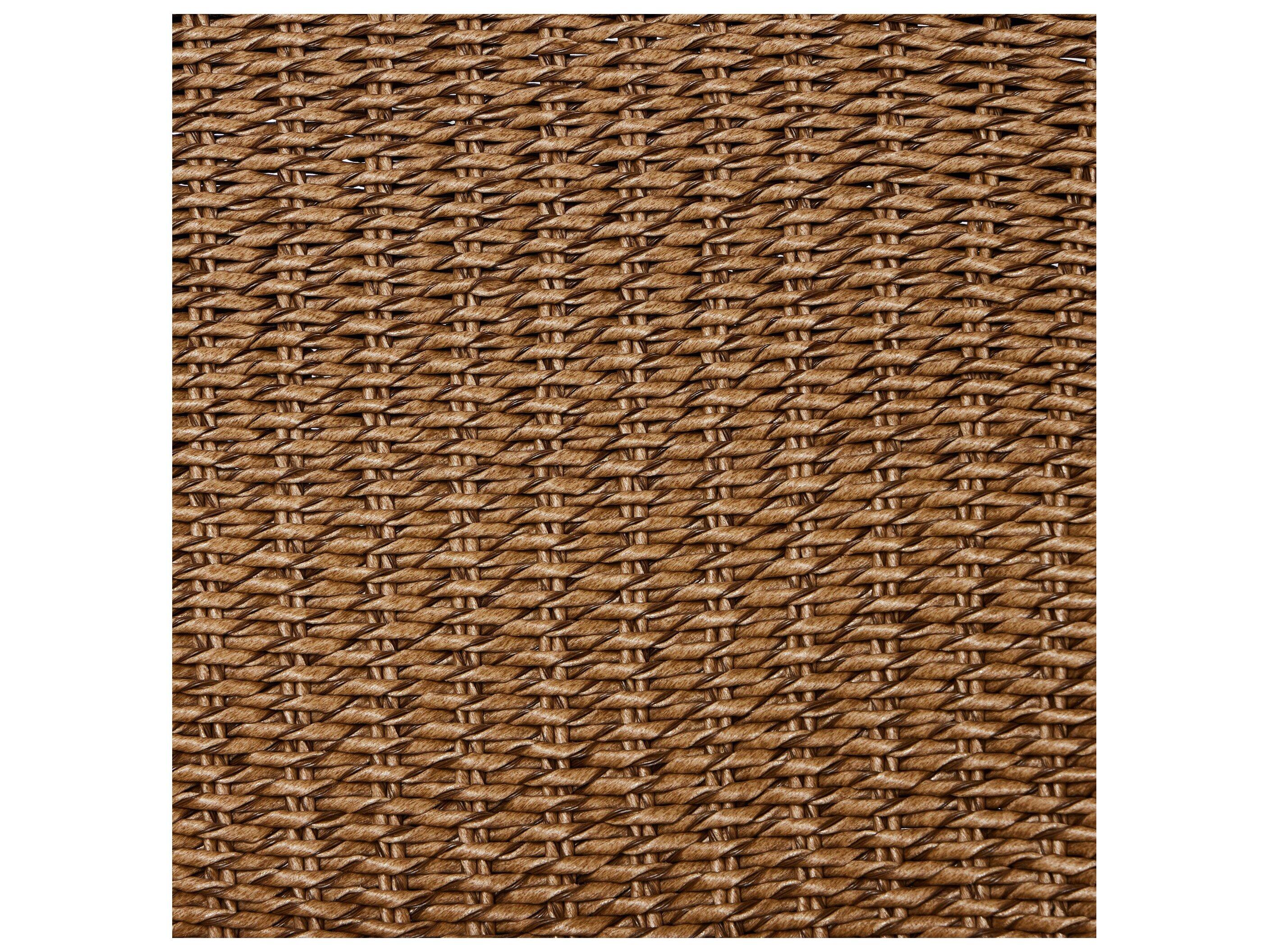 Four Hands Outdoor Grass Roots Suerte Iron Wicker Cushion Counter Stool in Arashi Salt