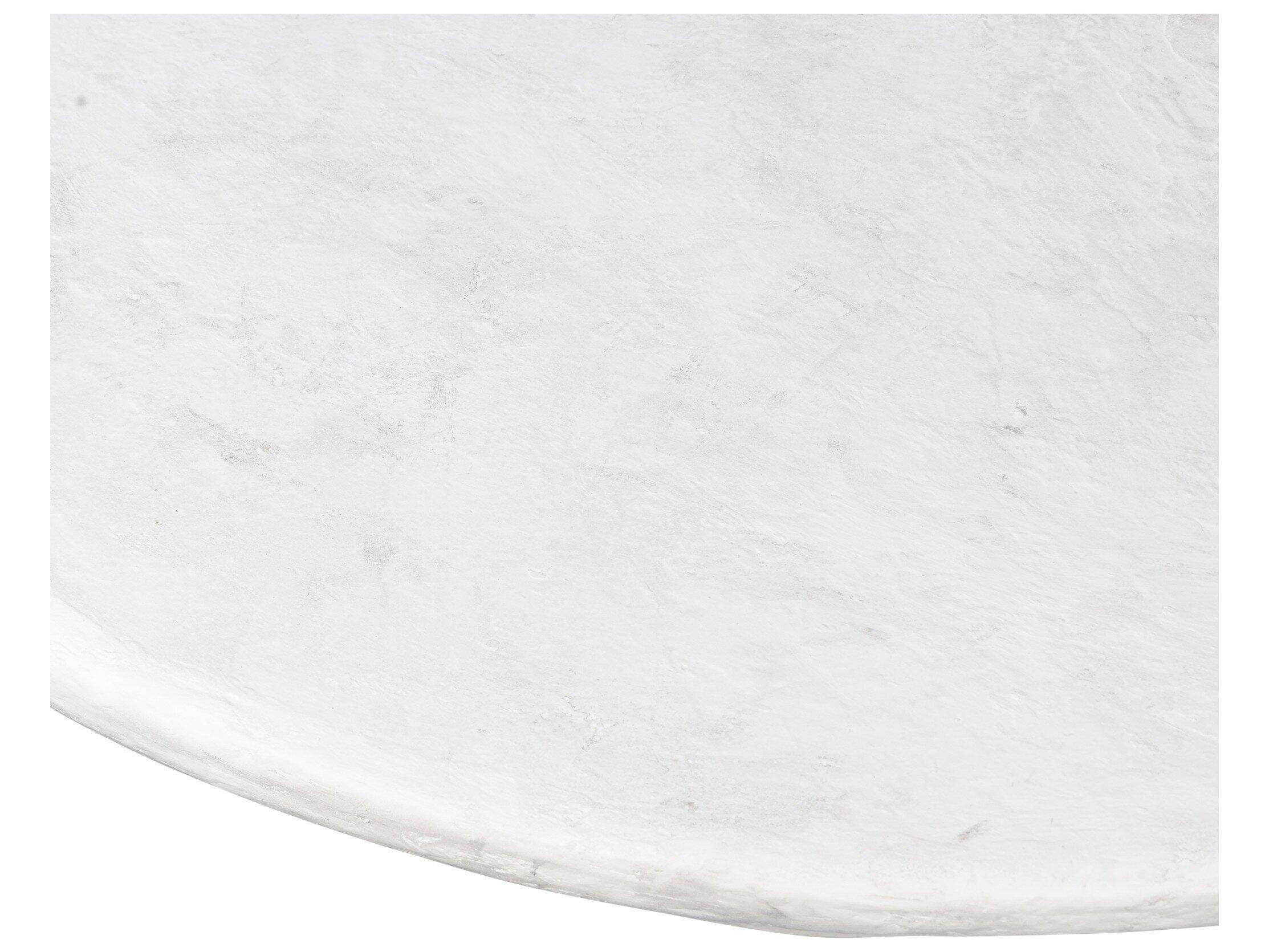 Four Hands Outdoor Chandler Textured Lunar Concrete Round Coffee Table