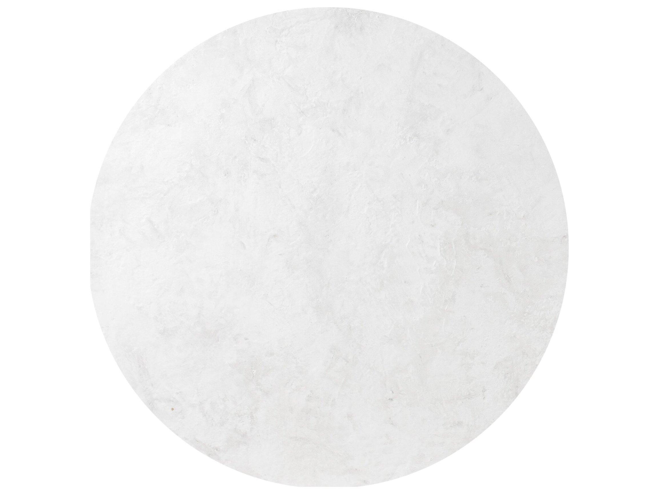 Four Hands Outdoor Chandler Textured Lunar Concrete Round Coffee Table