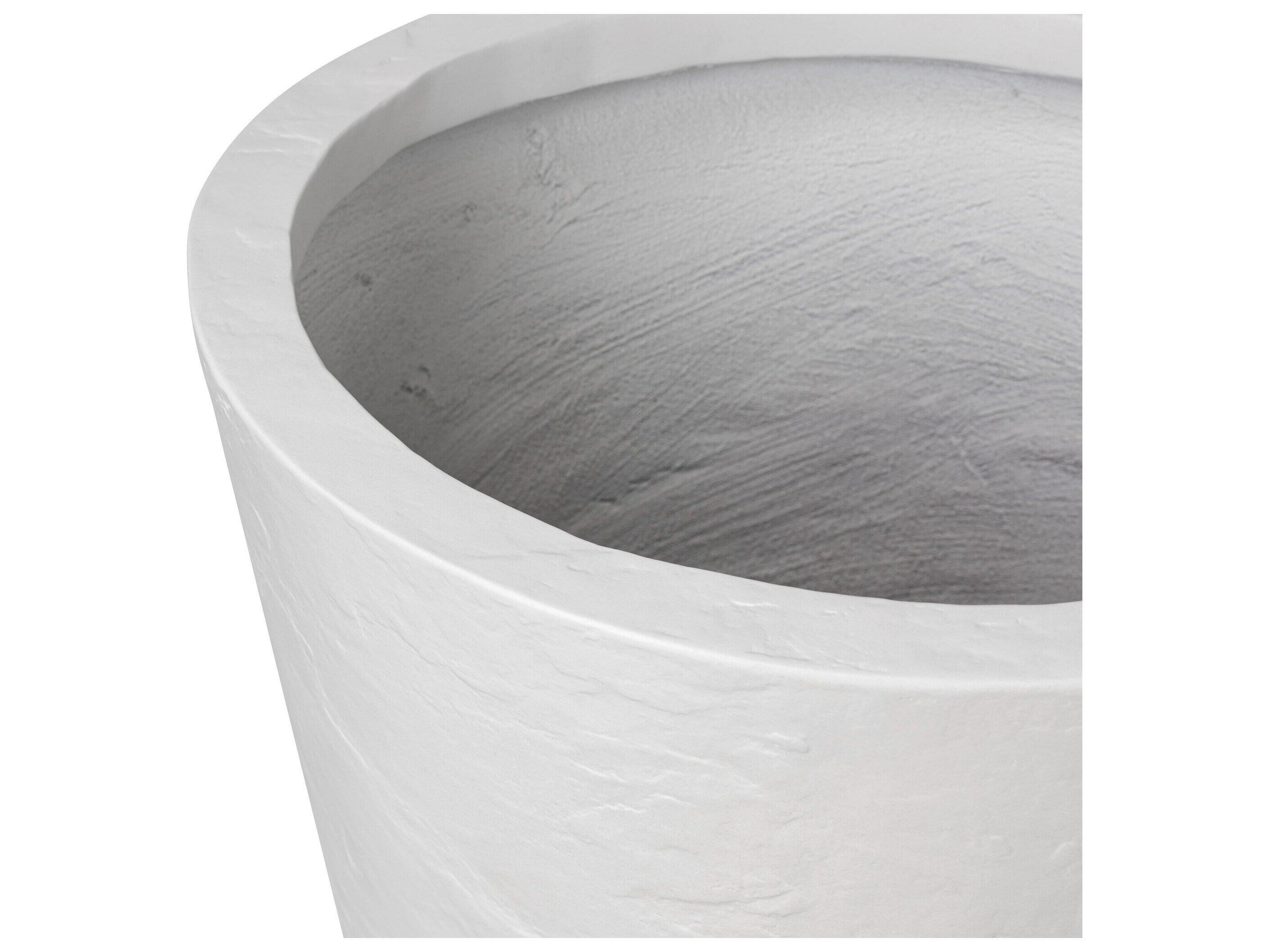 Four Hands Outdoor Thayer White Concrete Planter