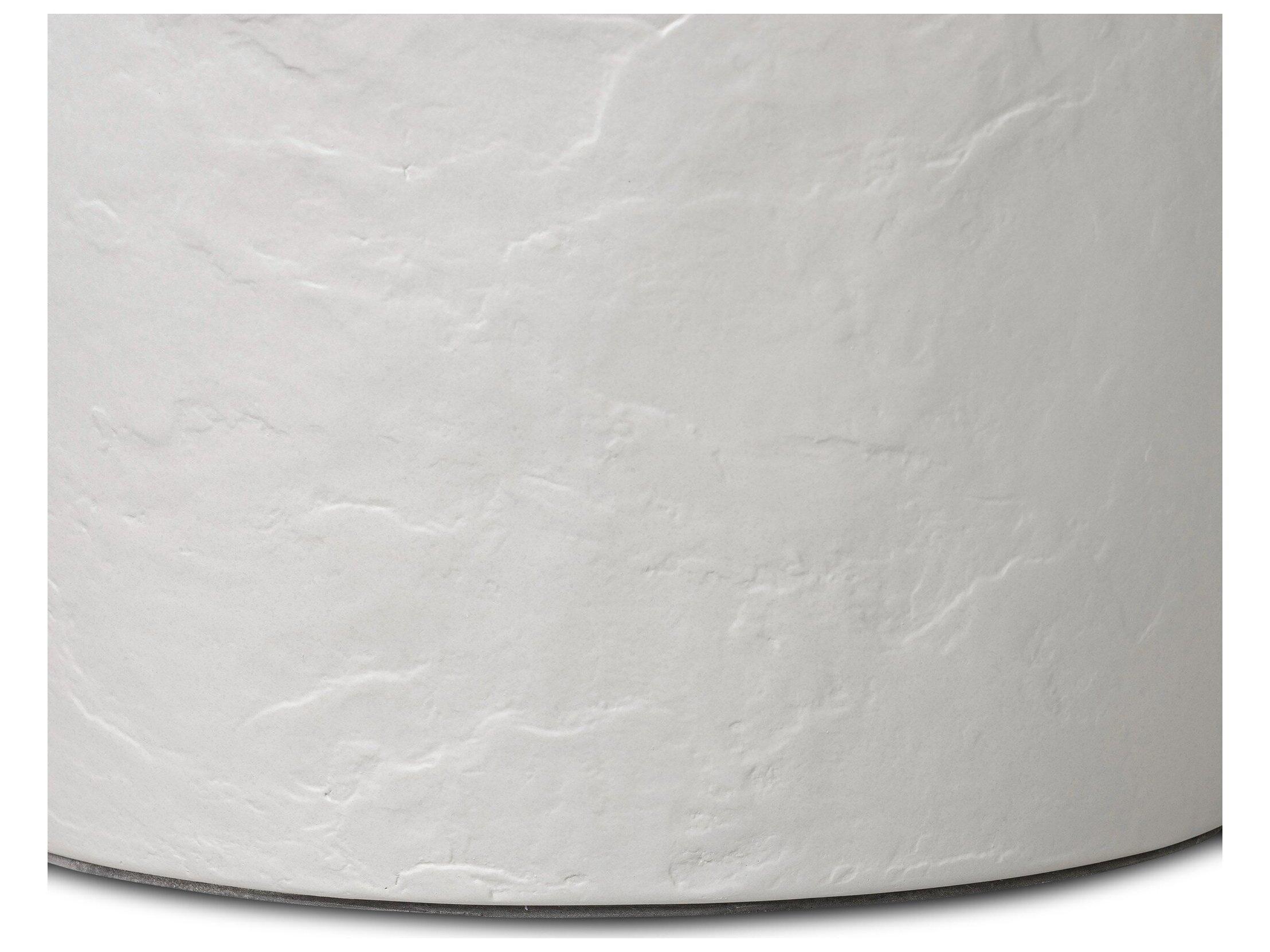 Luxecor Globetrotter Outdoor Suvi Planter - Textured White Concrete