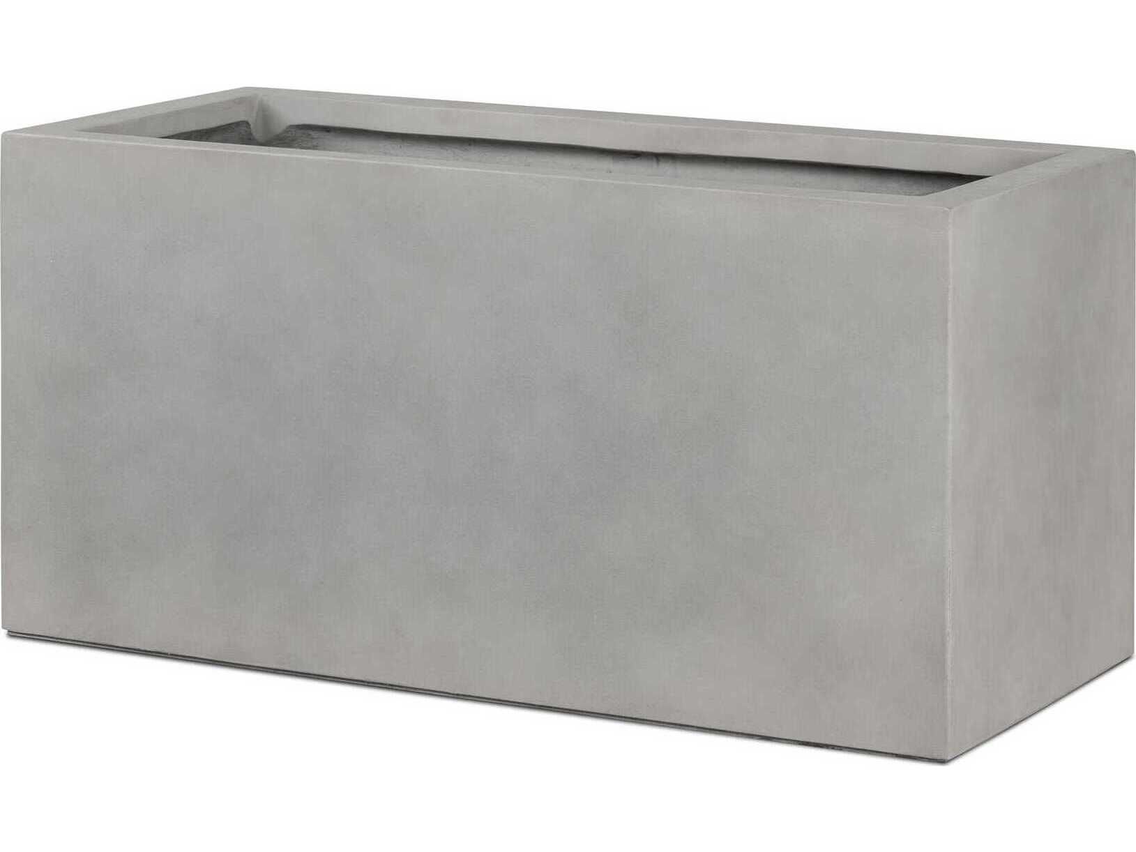 Four Hands Outdoor Thayer Kiro Natural Grey Concrete Planter