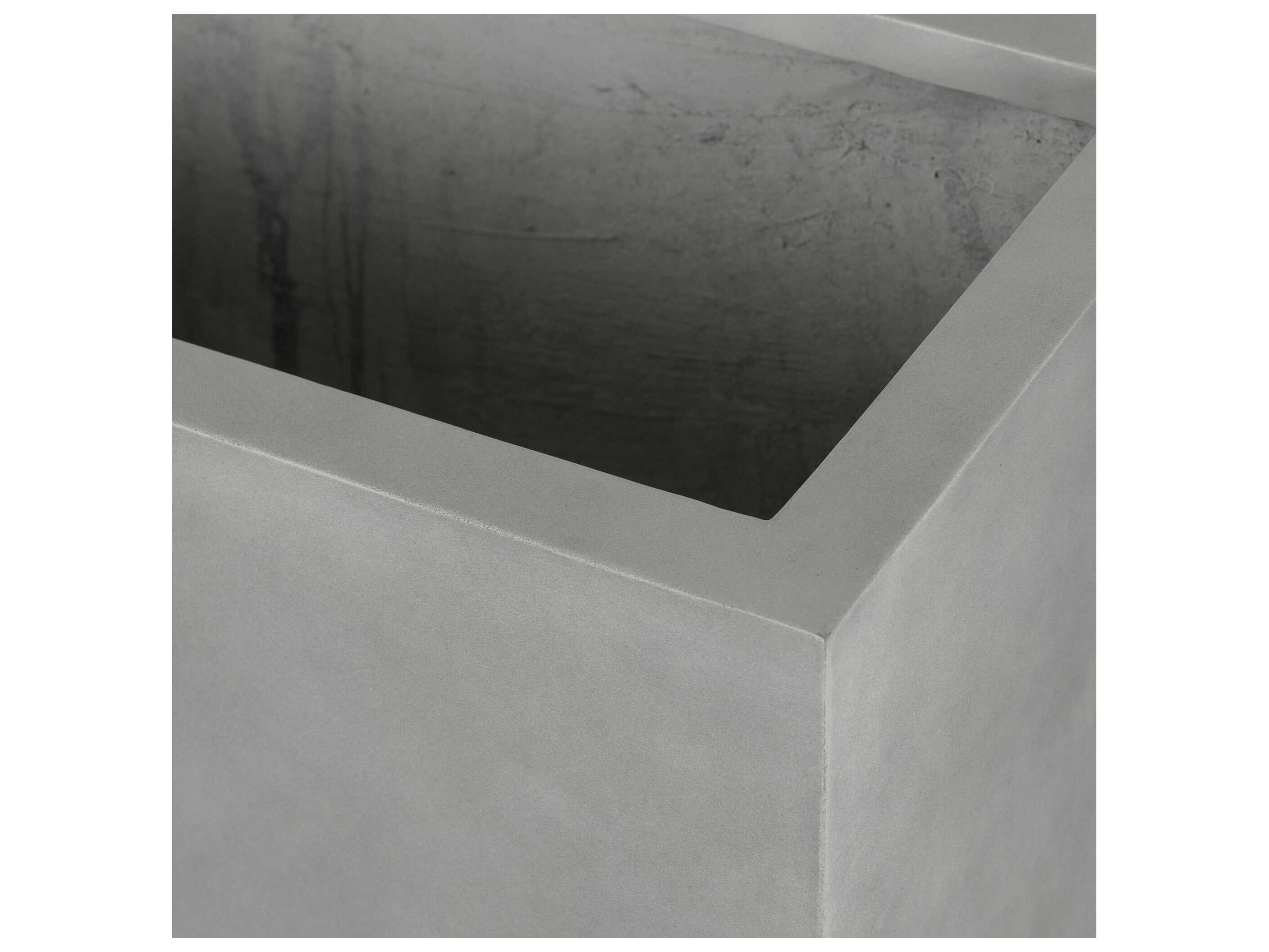Four Hands Outdoor Thayer Kiro Natural Grey Concrete Planter