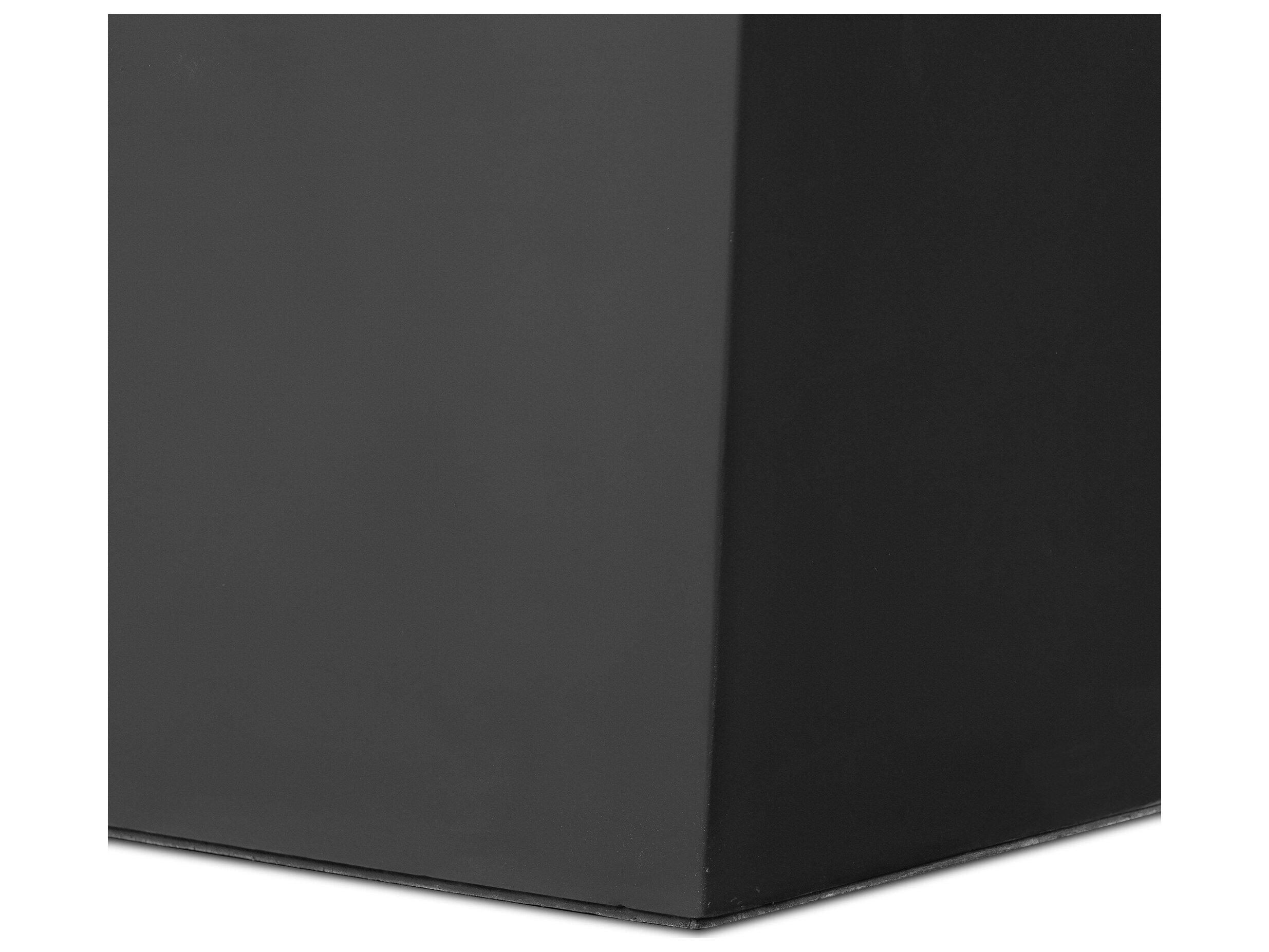 Four Hands Outdoor Thayer Black Concrete Planter