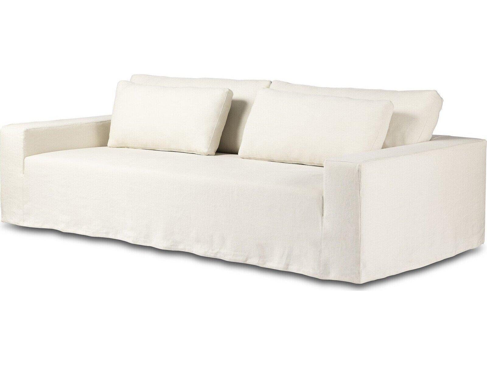 Four Hands Outdoor Westgate Ostend Hemp Bombay Flax Slipcover Sofa