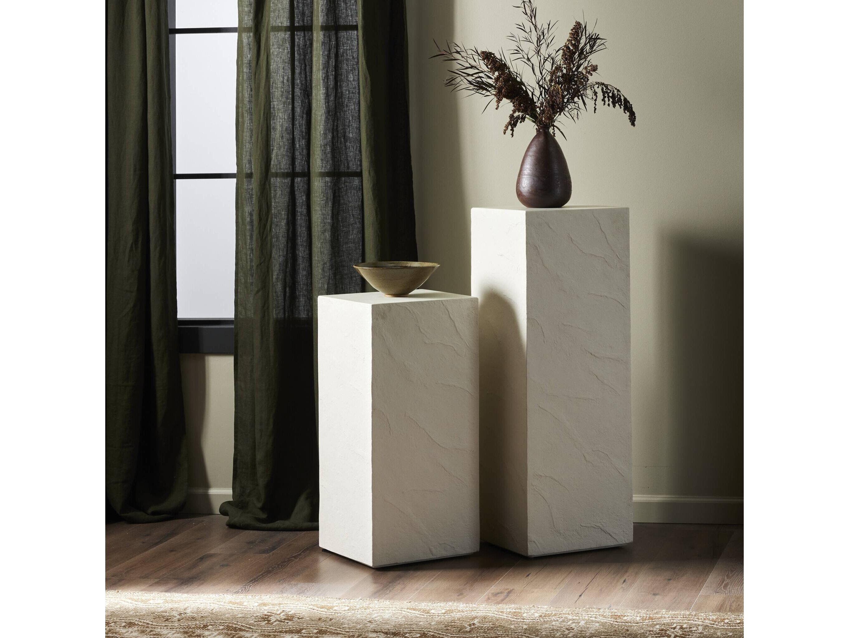 Four Hands Outdoor Constantine White Concrete