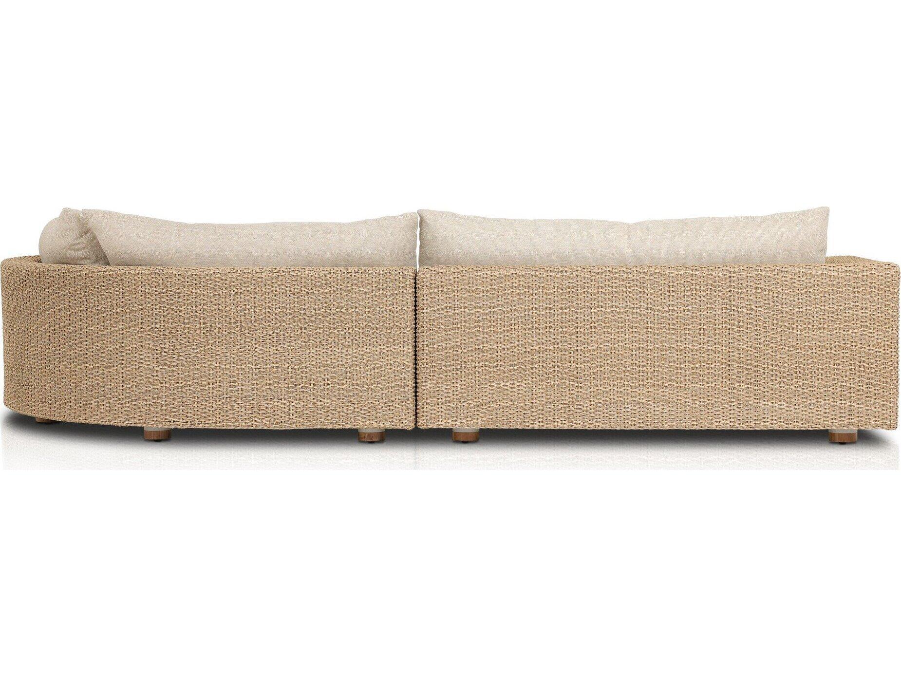 Four Hands Outdoor Solano Casa Cream Cushion Sectional