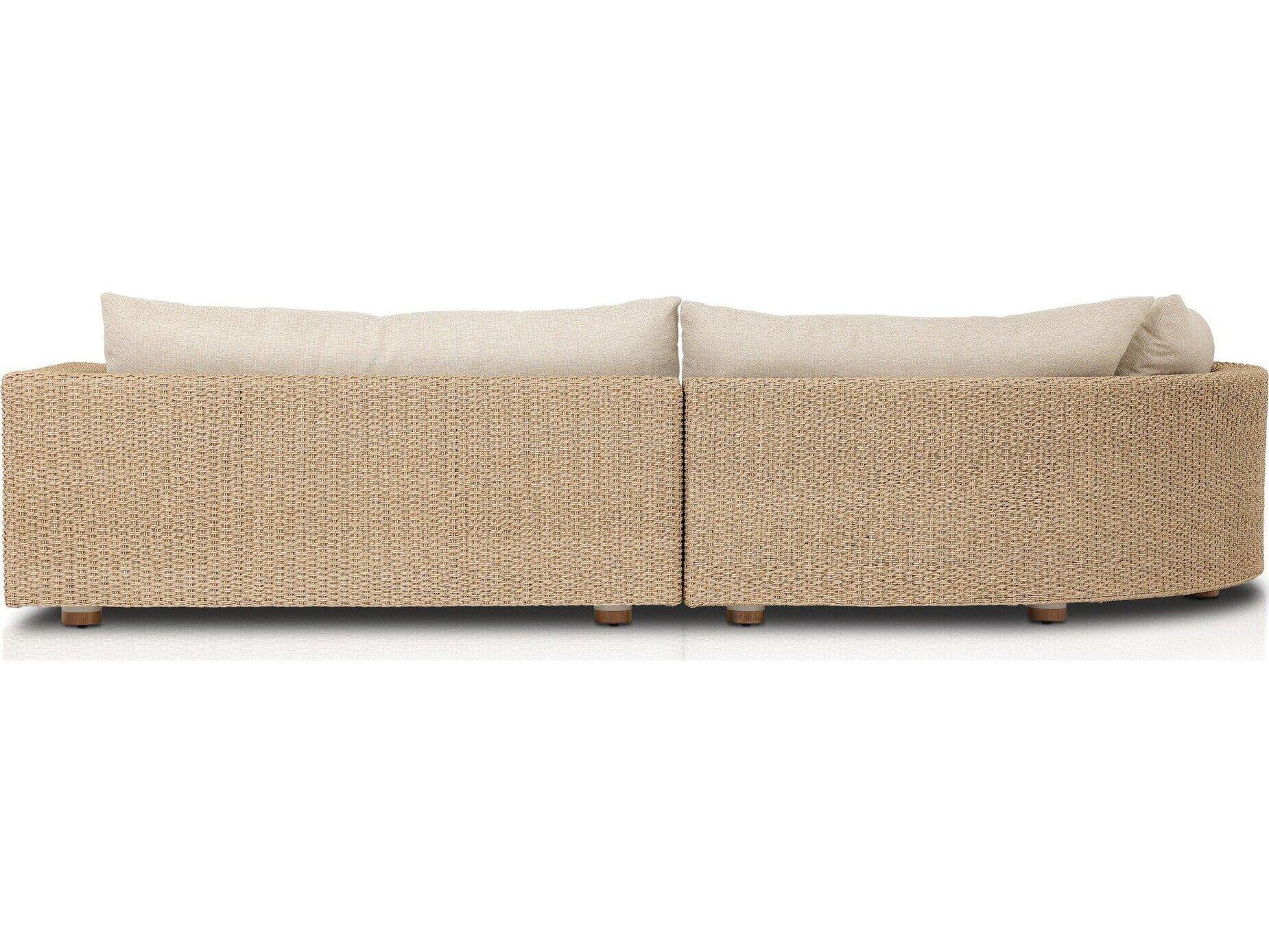 Four Hands Outdoor Solano Casa Cream Cushion Sectional