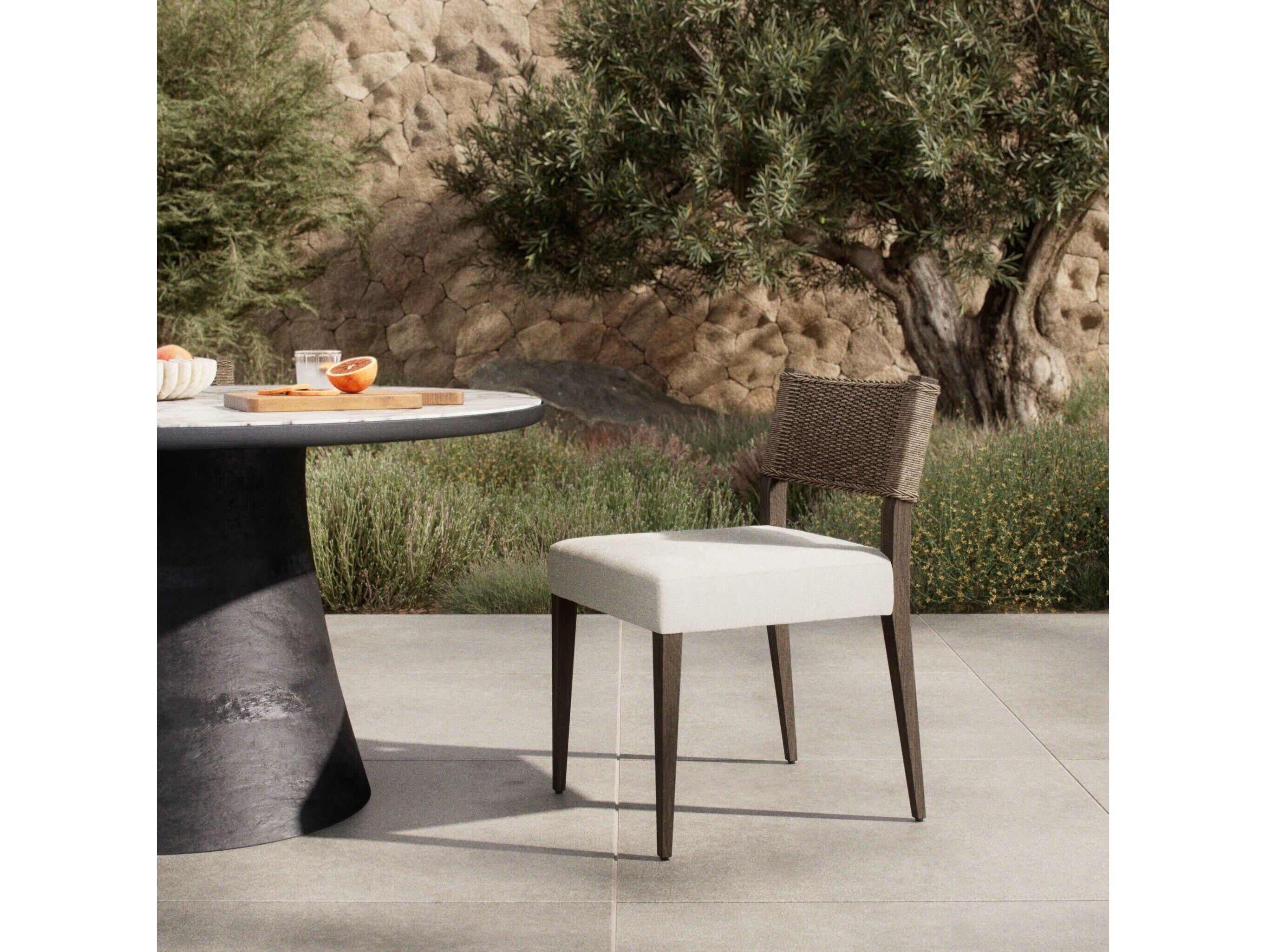 Four Hands Outdoor Garwood Ferris Dining Chair - Arashi Salt