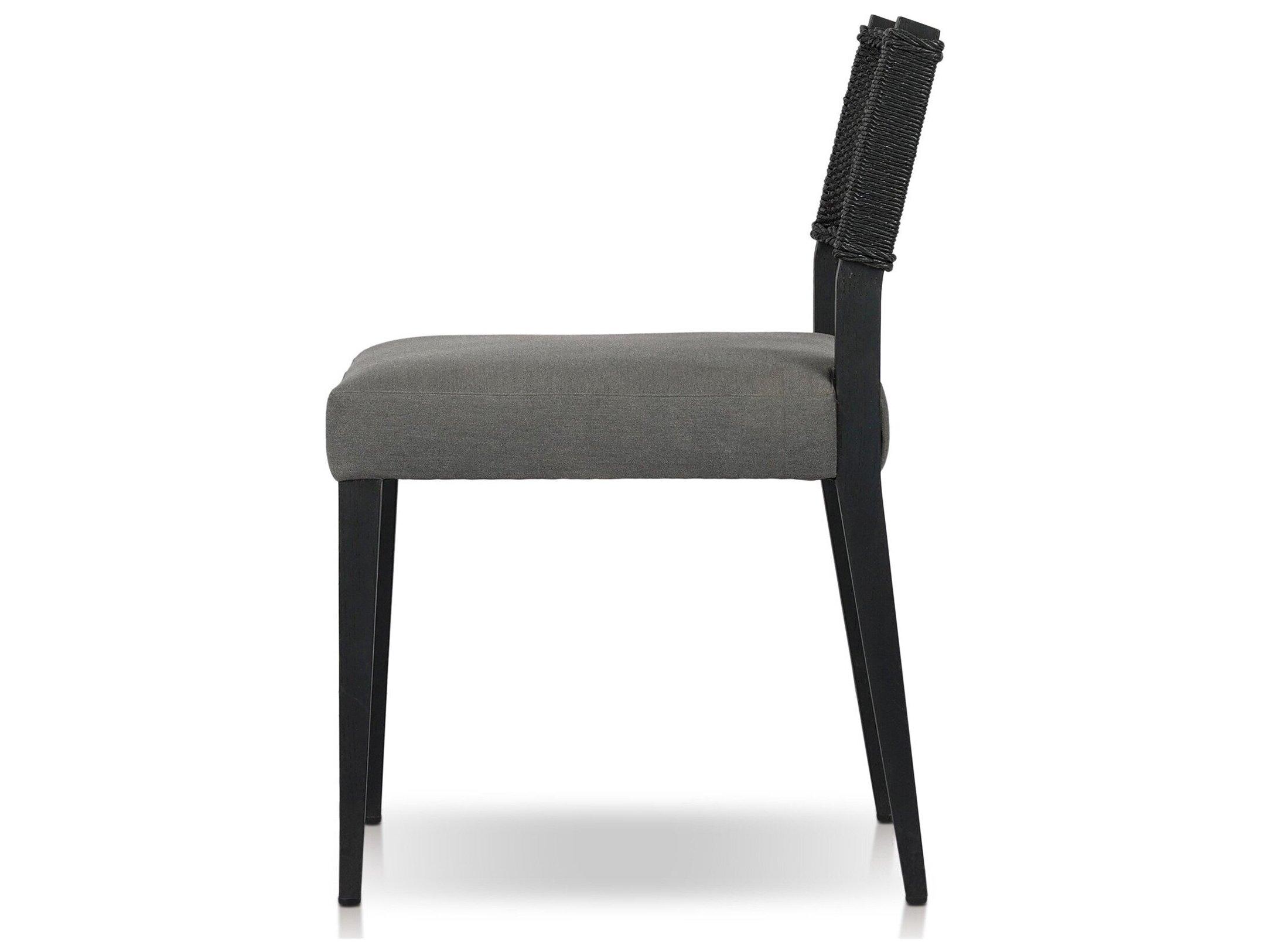 Four Hands Outdoor Garwood Ferris Dining Chair - Arashi Graphite