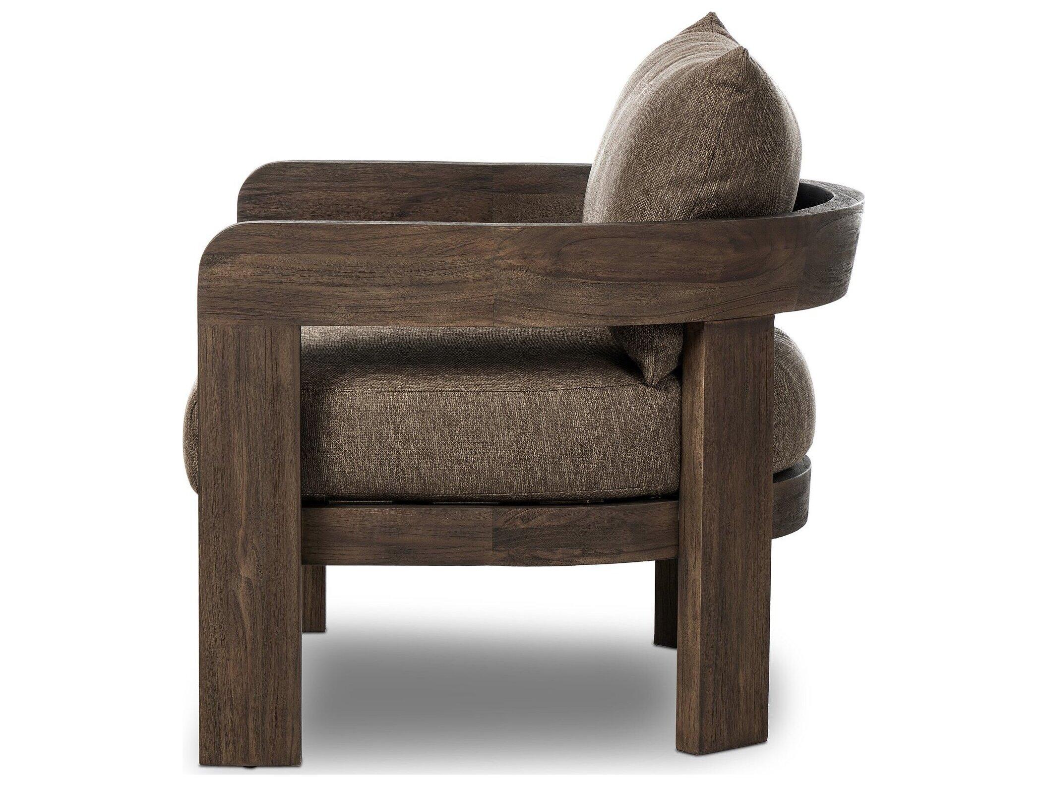 Four Hands Outdoor Pembrook Teak Cushion Lounge Chair