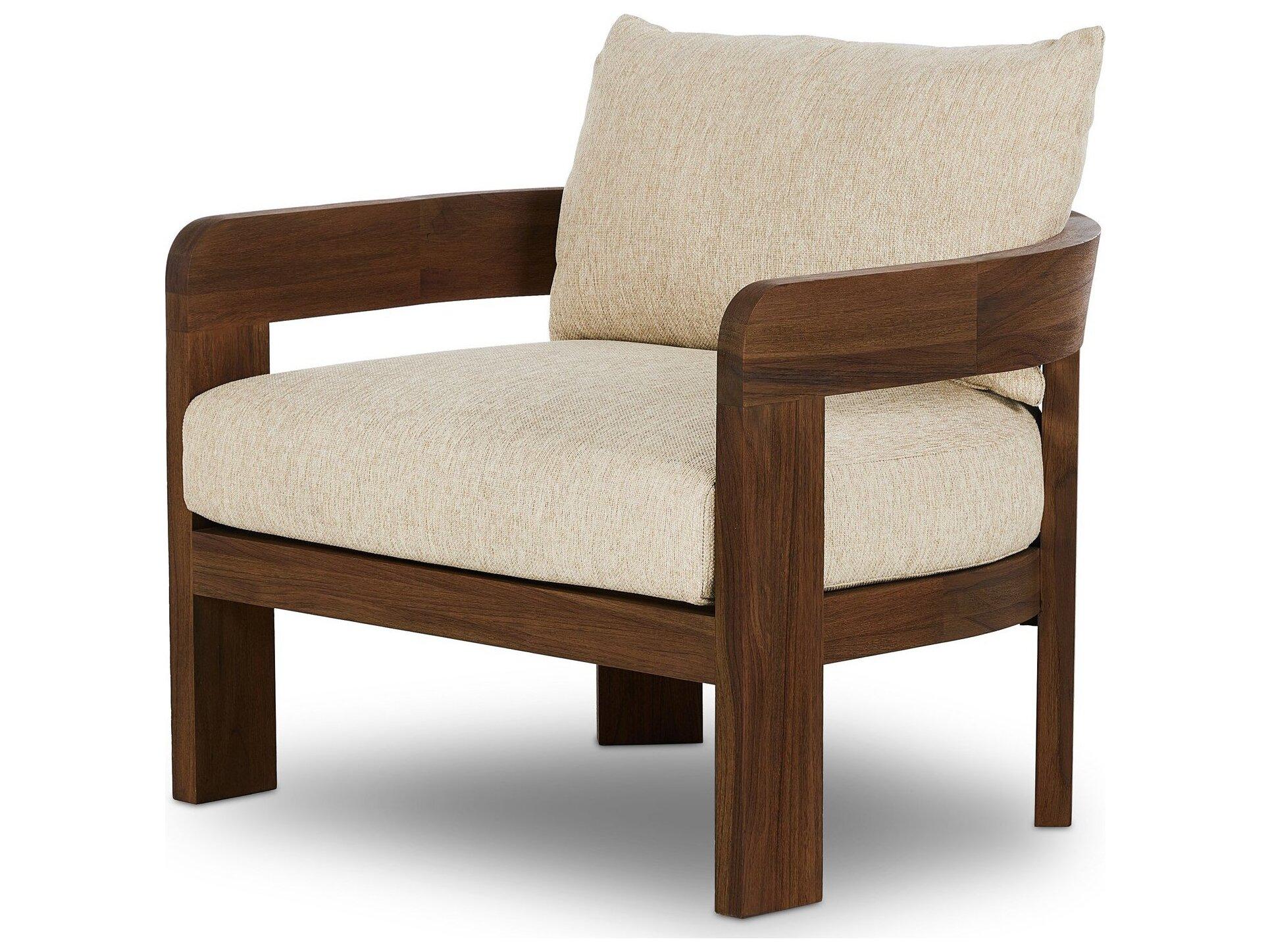 Four Hands Outdoor Pembrook Teak Cushion Lounge Chair