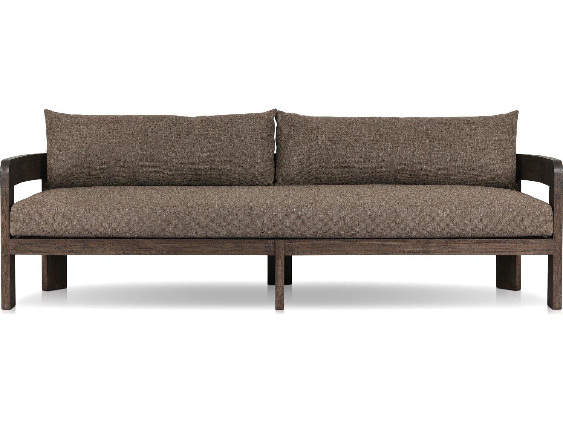 Four Hands Outdoor Pembrook Jackson Teak Cushion Sofa
