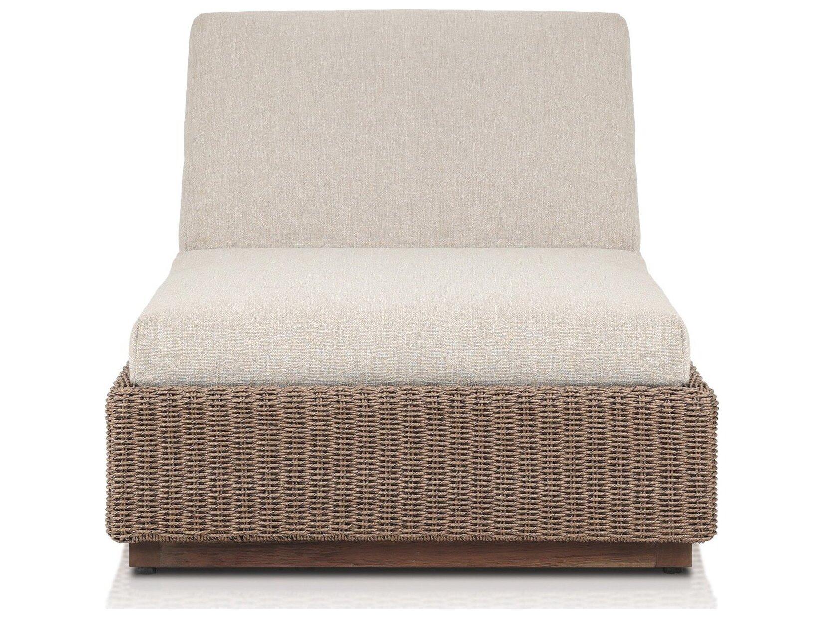 Four Hands Outdoor Solano Lorelei Chaise - Alessi Buff