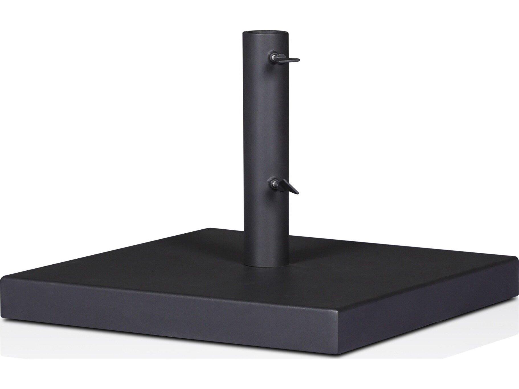 Four Hands Outdoor Garwood Baska Black Stainless Steel Base