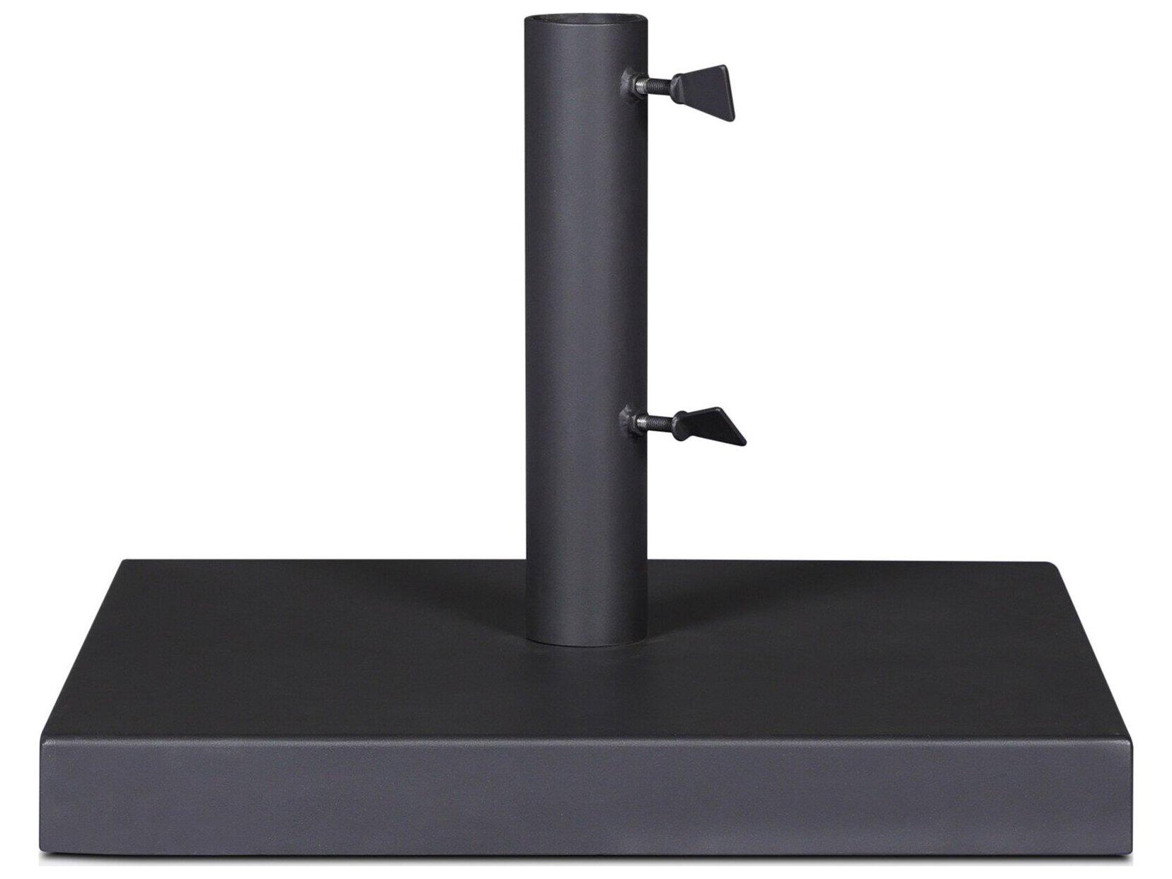 Four Hands Outdoor Garwood Baska Black Stainless Steel Base