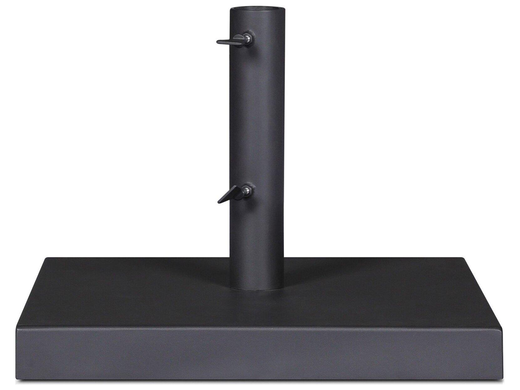 Four Hands Outdoor Garwood Baska Black Stainless Steel Base