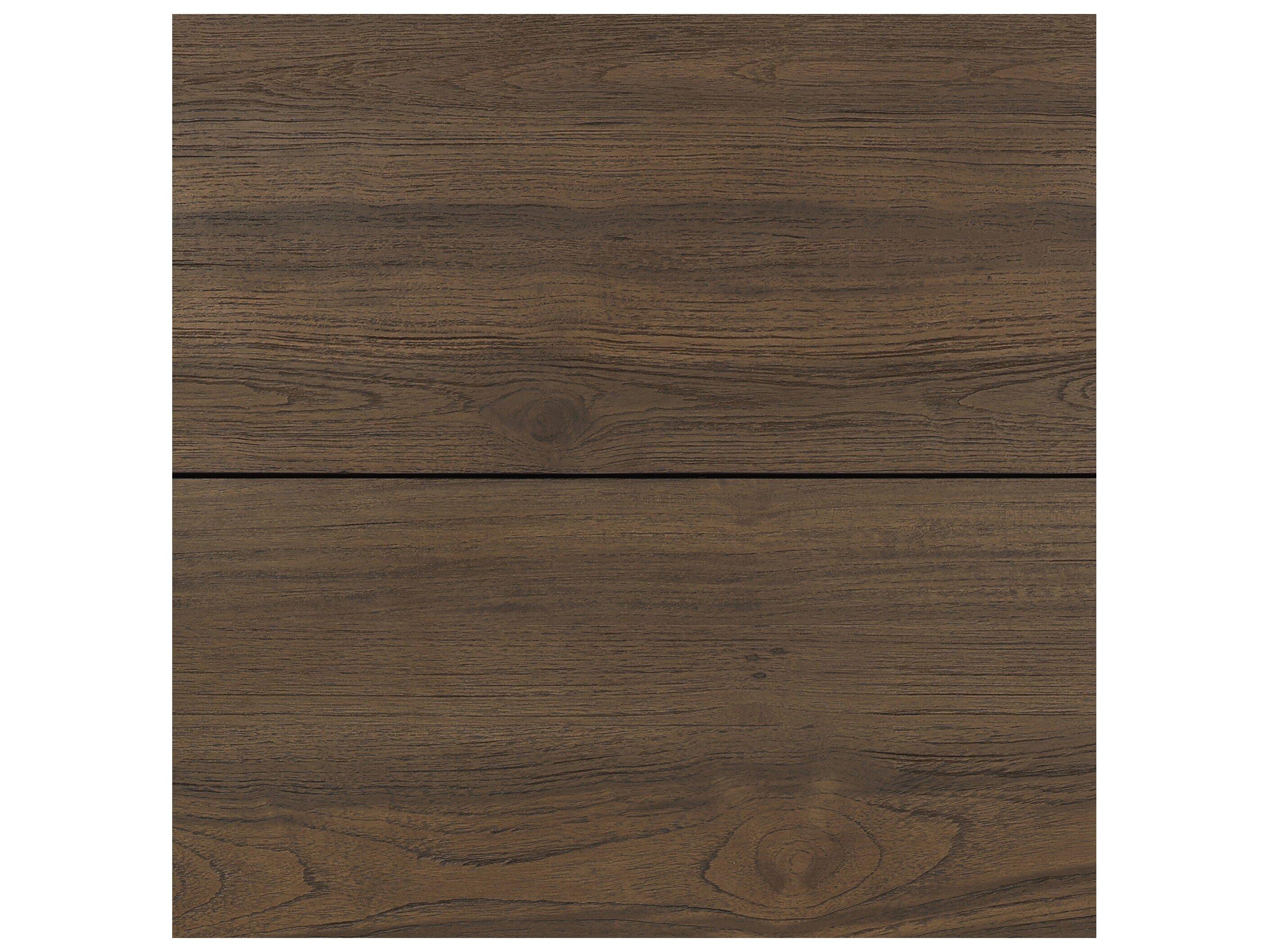 Four Hands Outdoor Providence Roca Coffee Table - Stained Heritage Brown-FSC