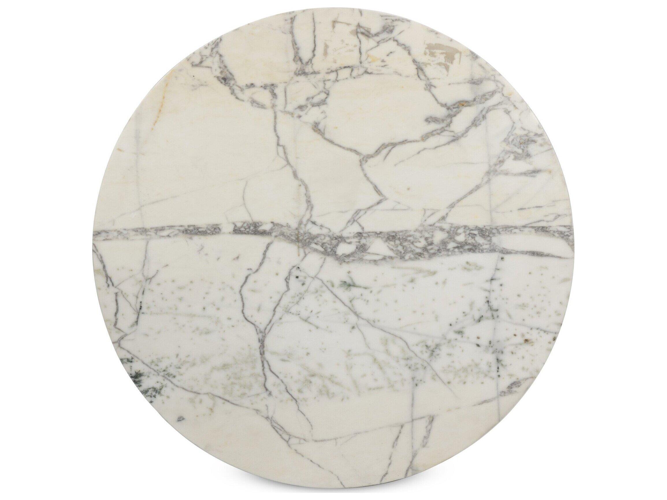 Four Hands Outdoor Marlow Balboa Aged Grey Aluminum 42" Round Dining Table