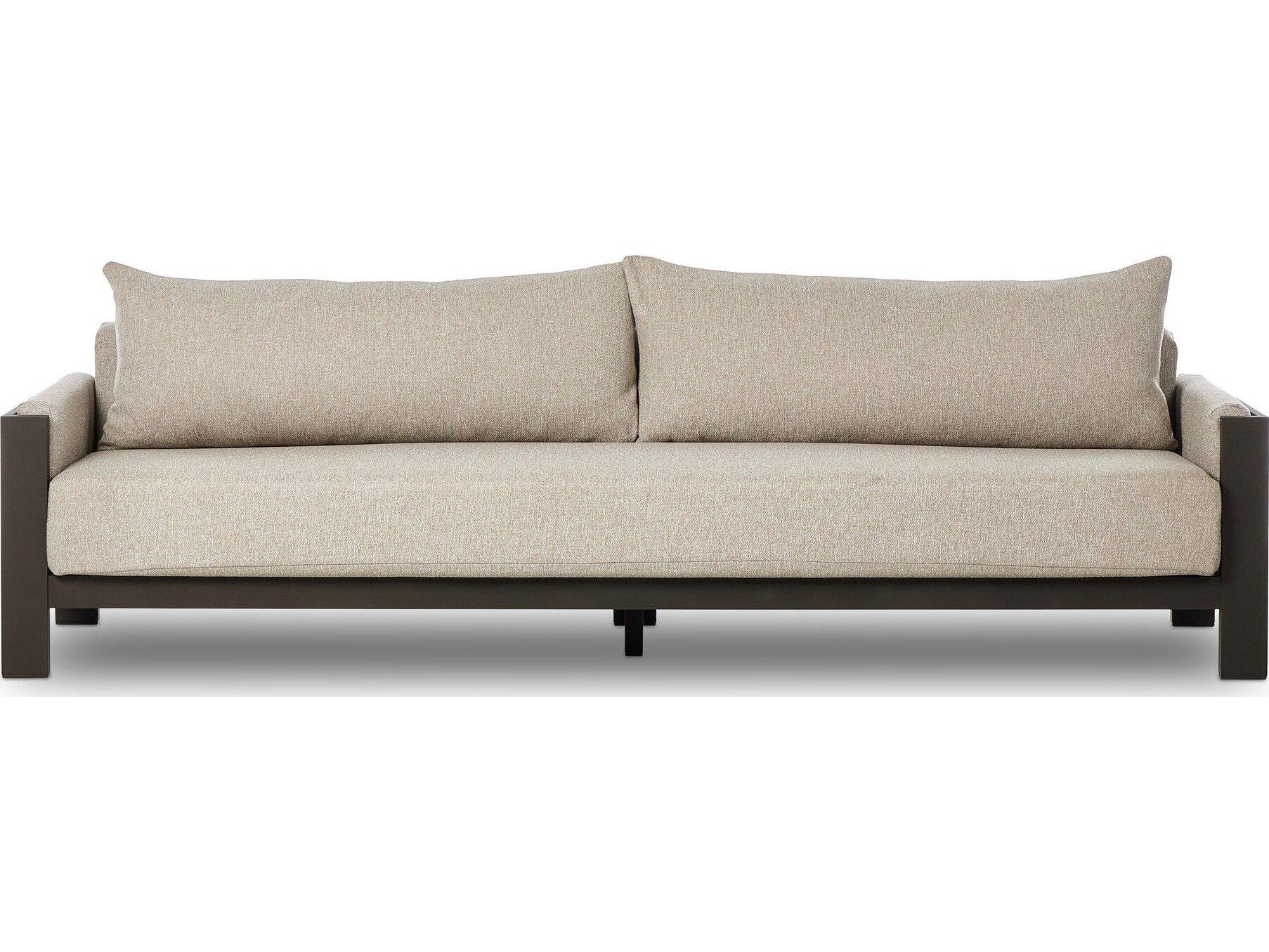 Four Hands Outdoor Solano Aluminum Cushion Sofa