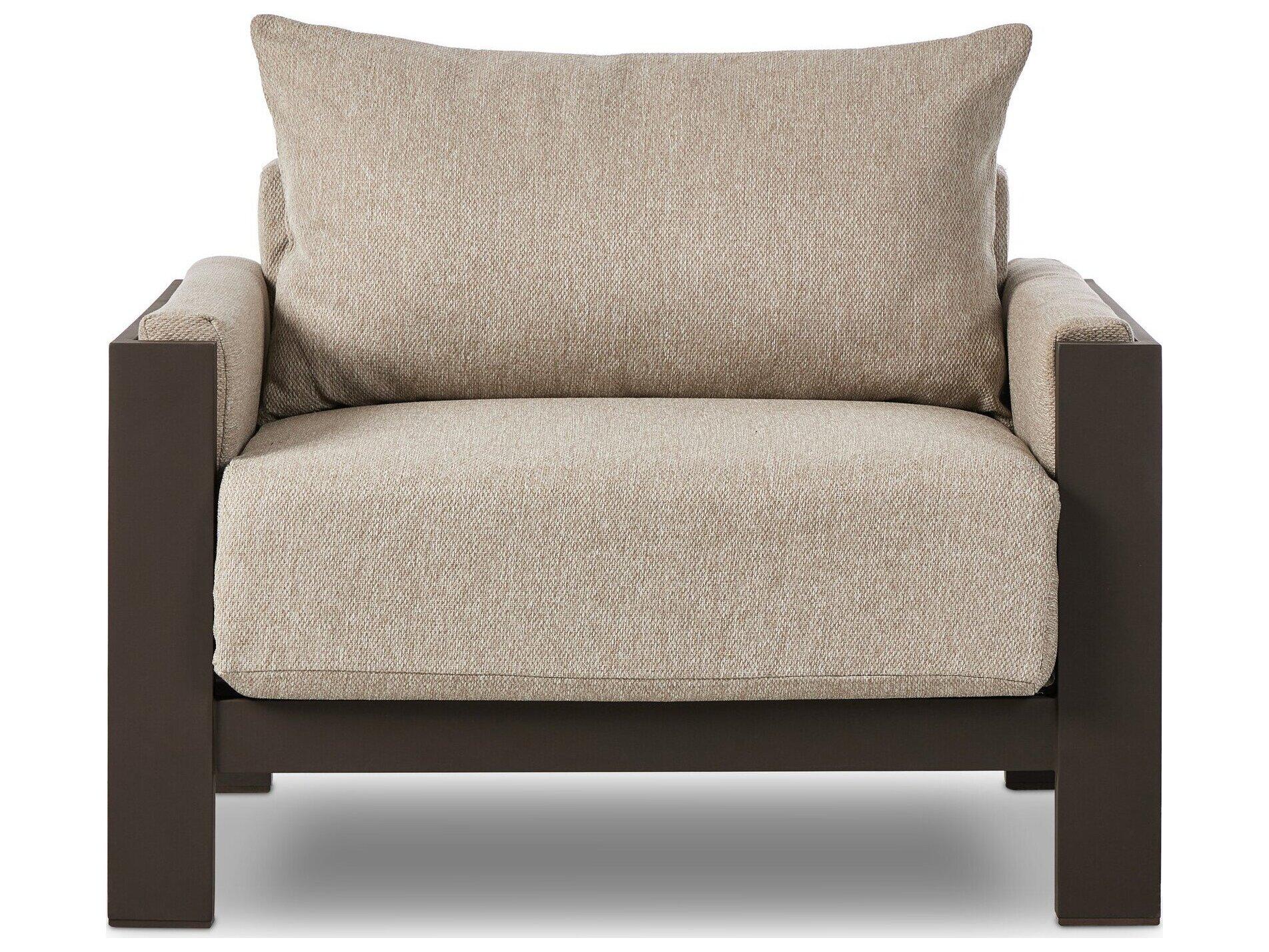 Four Hands Outdoor Solano Aluminum Cushion Lounge Chair