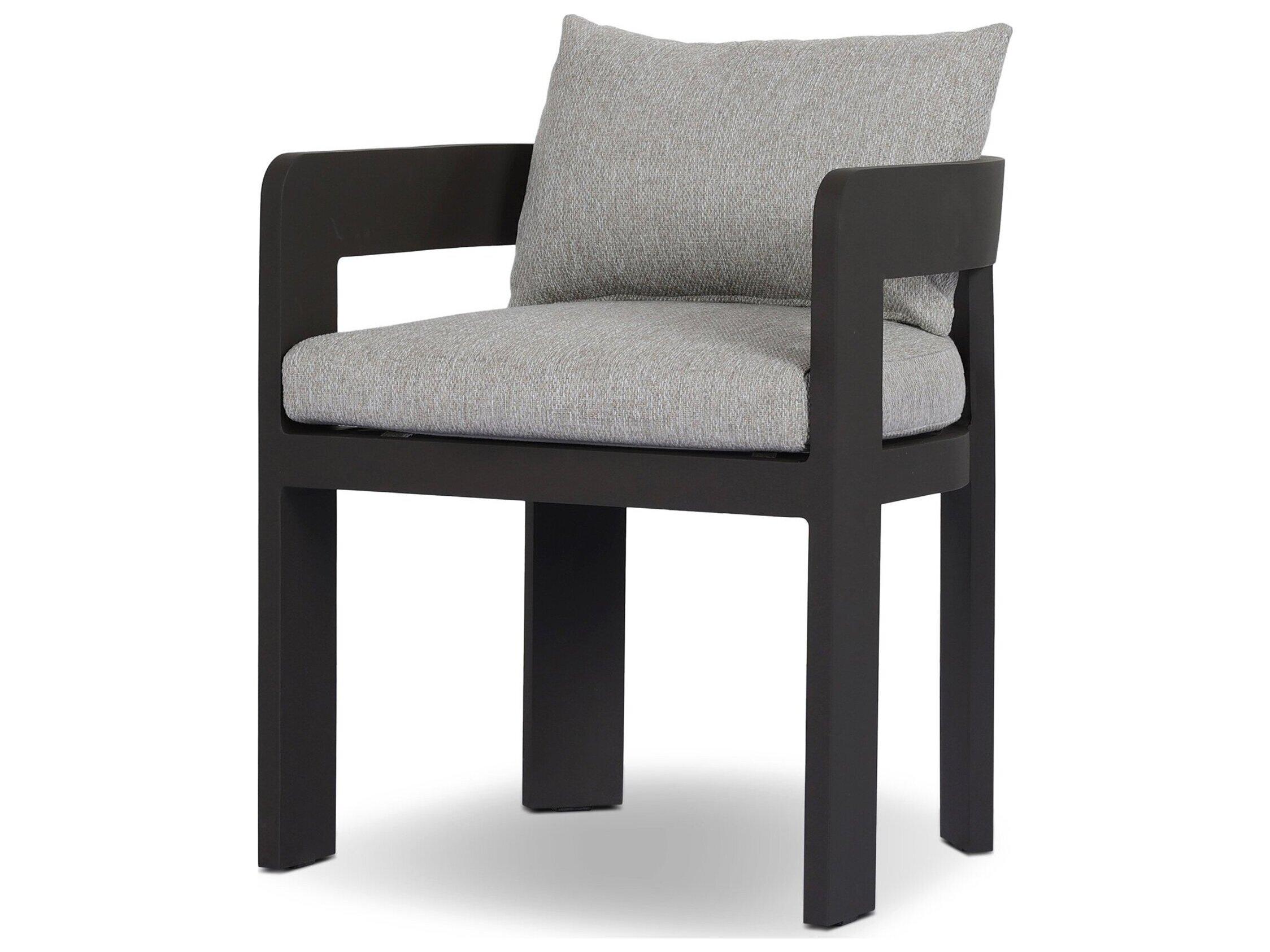 Four Hands Outdoor Pembrook Jackson Metal Cushion Dining Chair