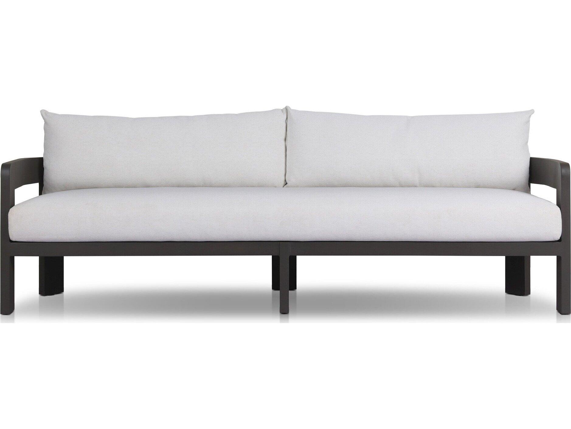 Four Hands Outdoor Pembrook Jackson Metal Cushion Sofa