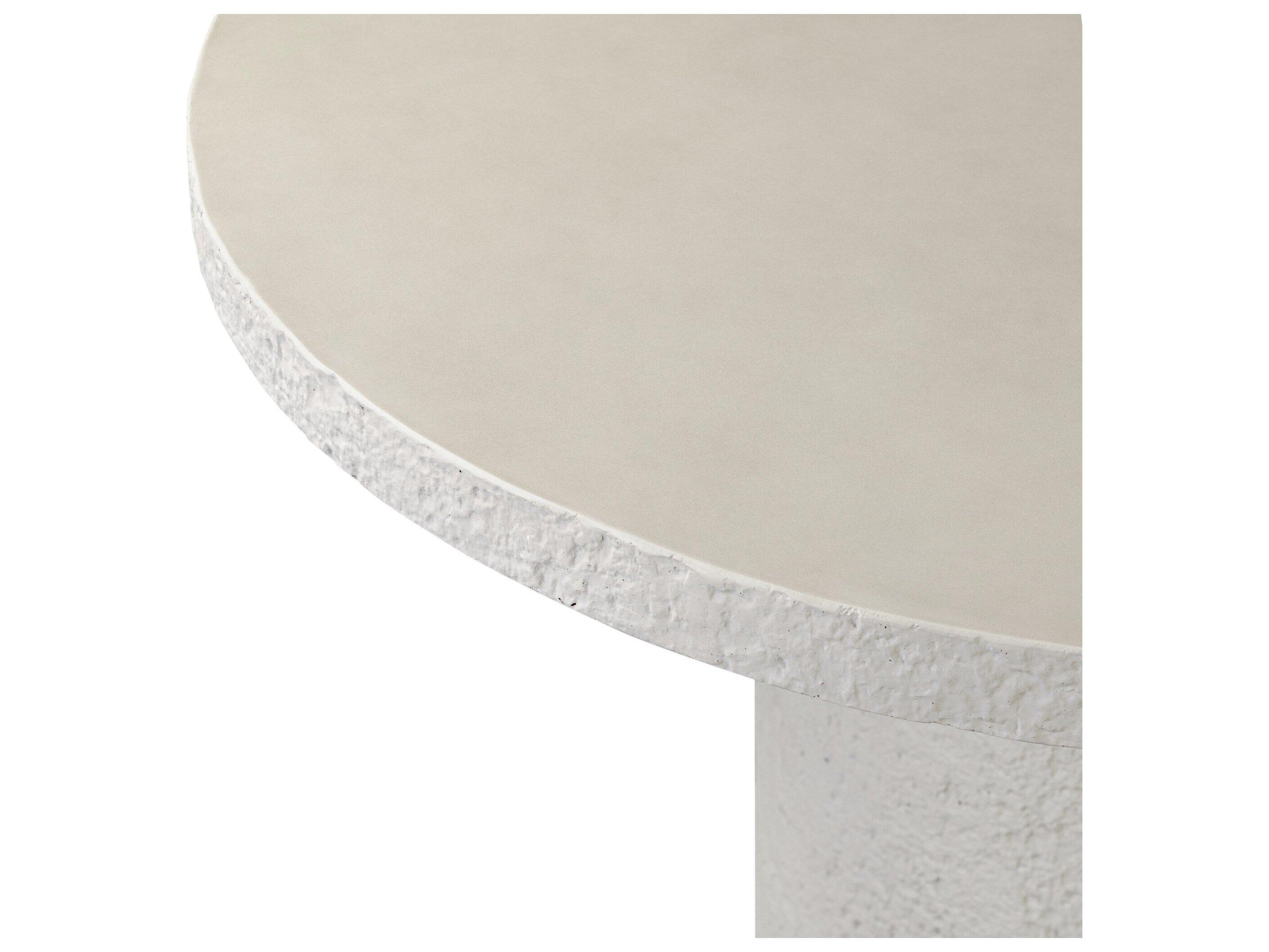 Four Hands Outdoor Constantine Otero Matte Stone Concrete 42" Round Dining Table