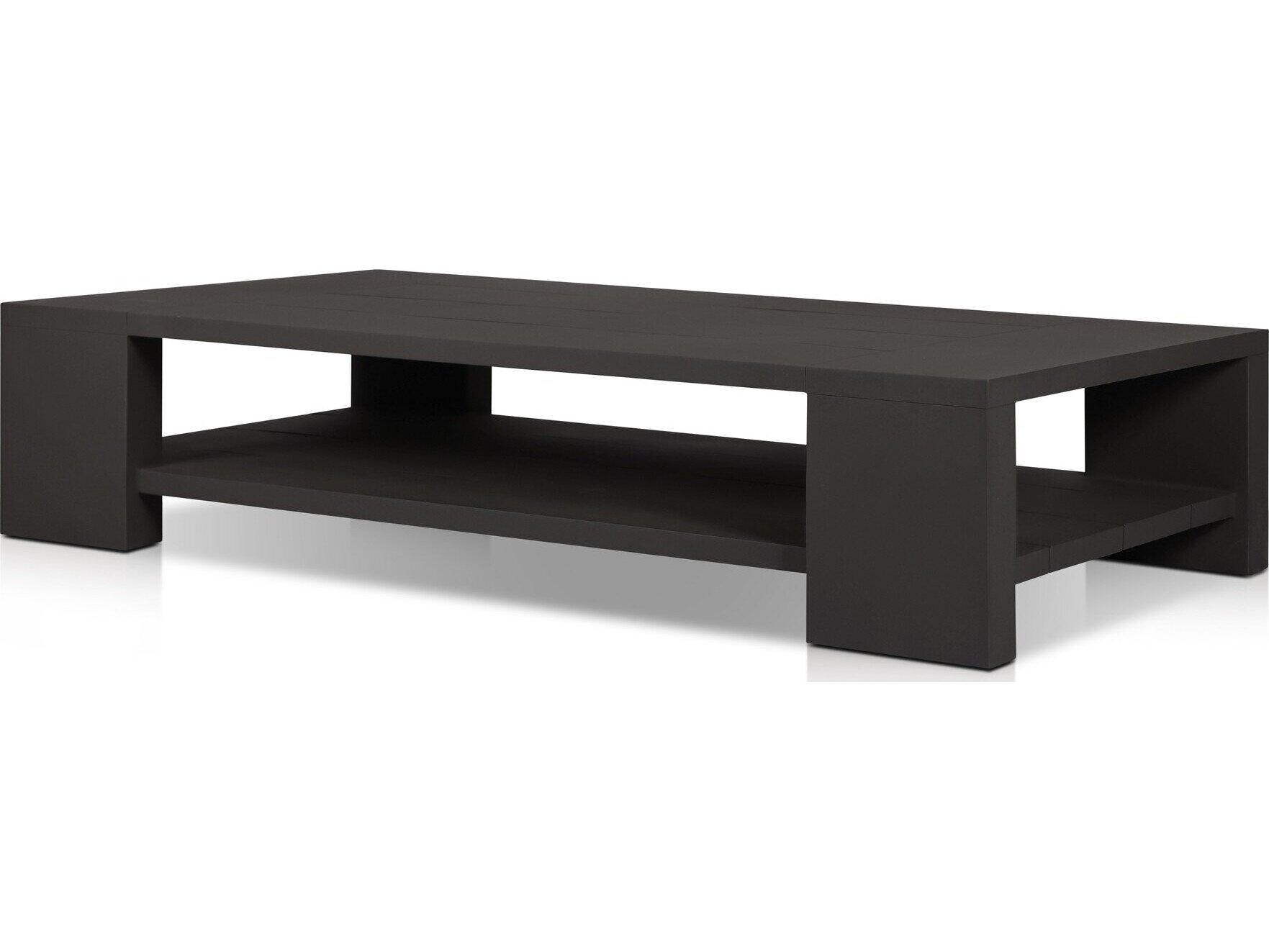 Four Hands Outdoor Garwood Roca Metal Coffee Table - Bronze