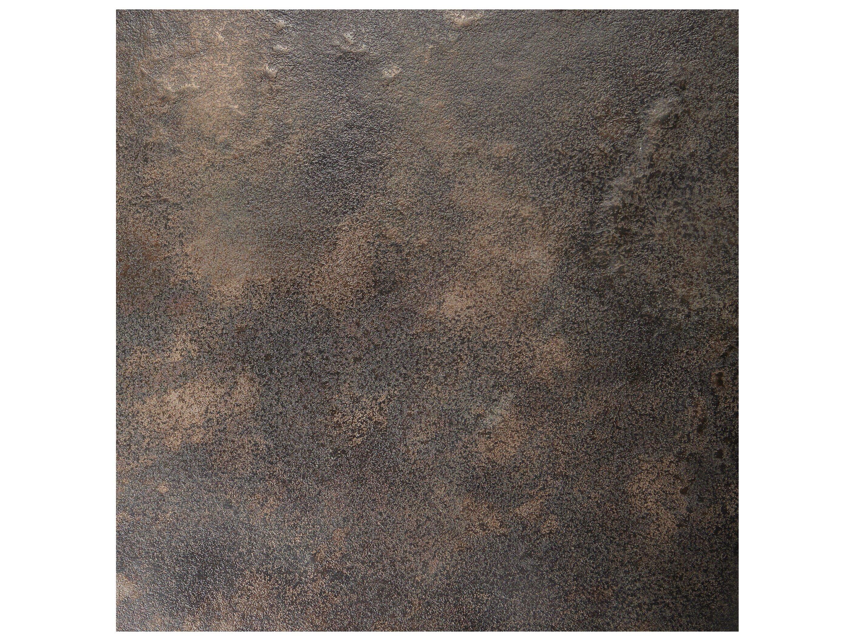 Four Hands Outdoor Marlow Ambra Distressed Bronze Aluminum  48" Square Coffee Table