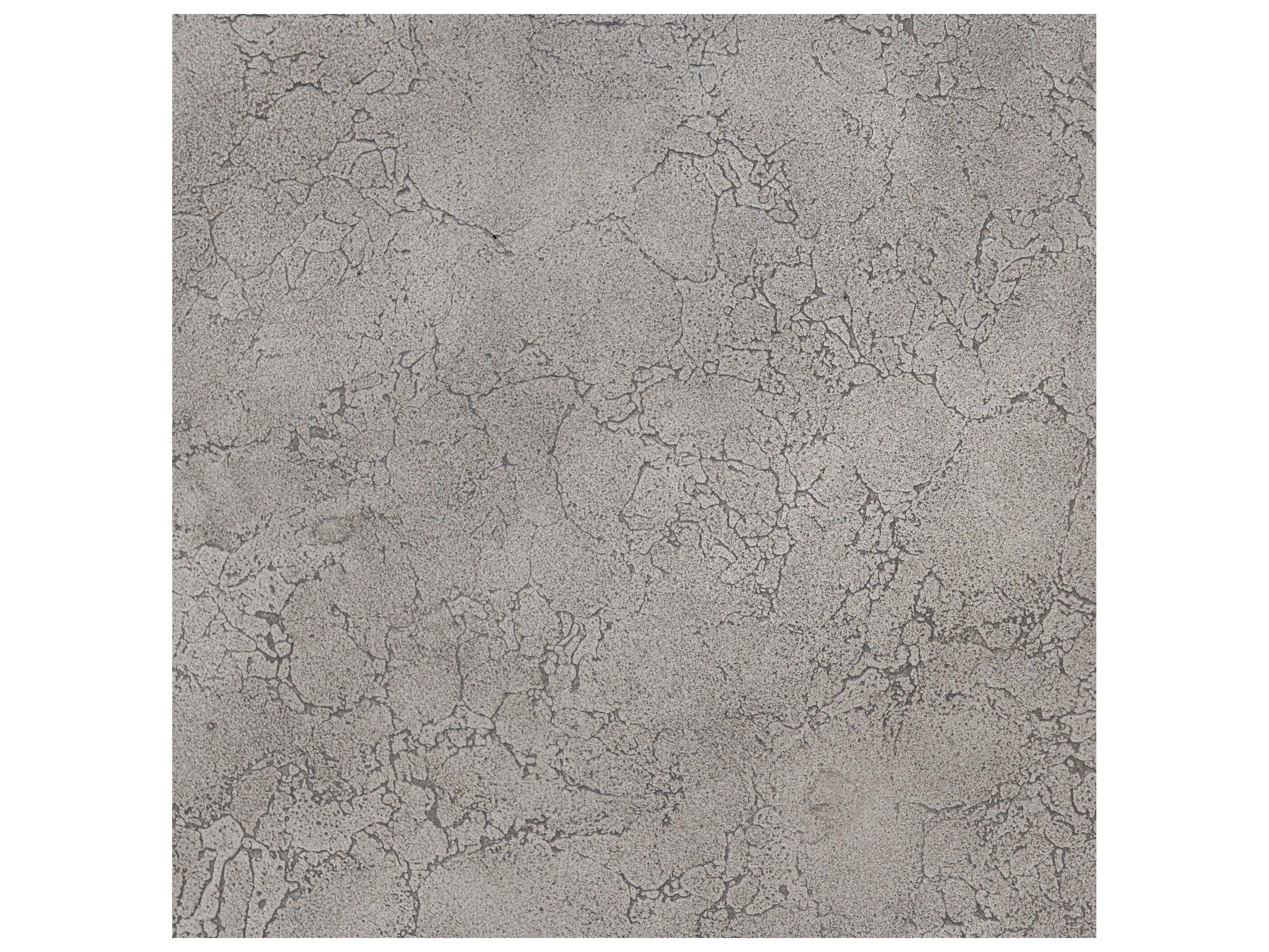 Four Hands Outdoor Chandler Aged Smoke Concrete Emens 18" Round End Table