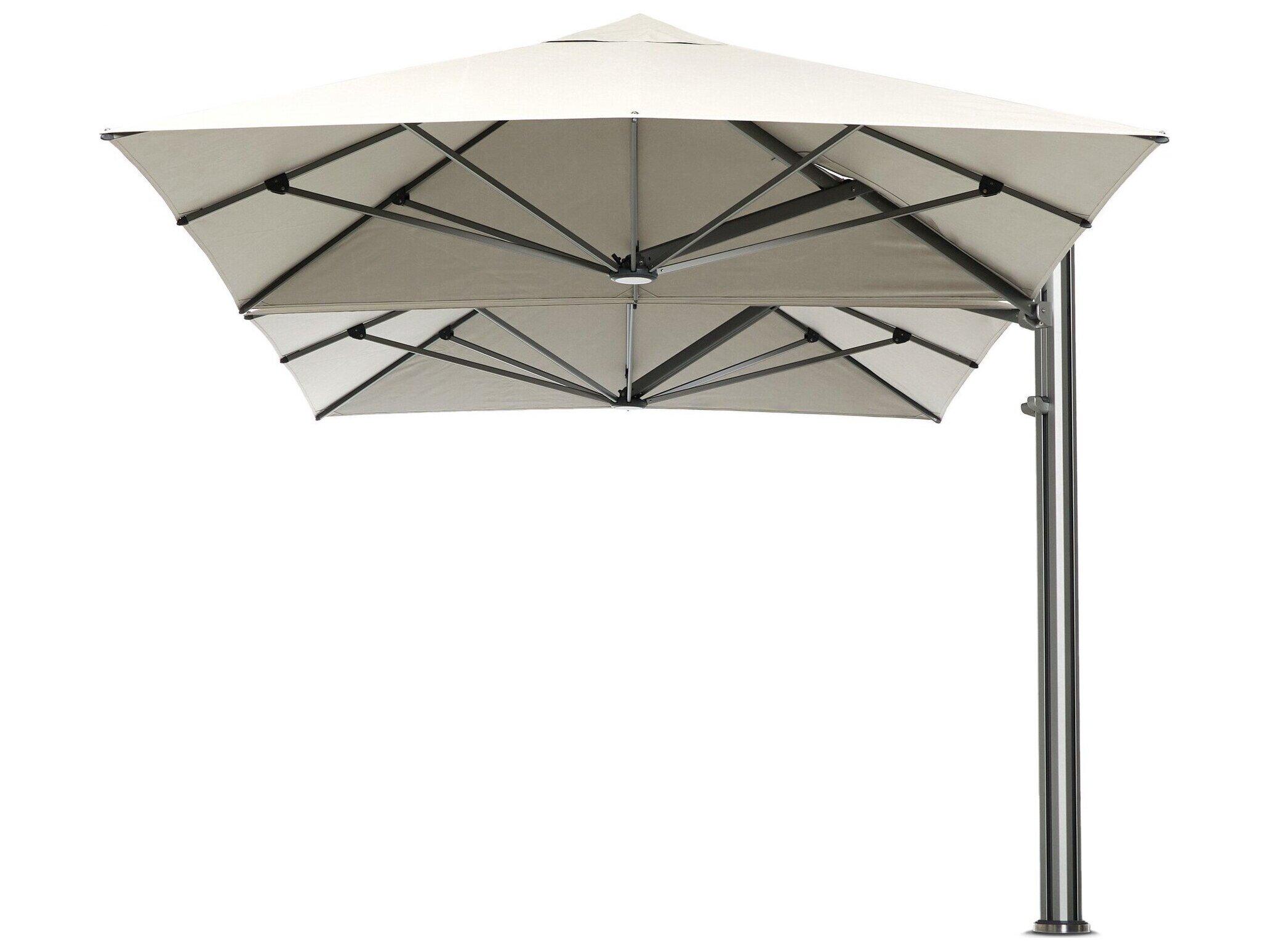 Four Hands Outdoor Romero Oyster Duo Umbrella