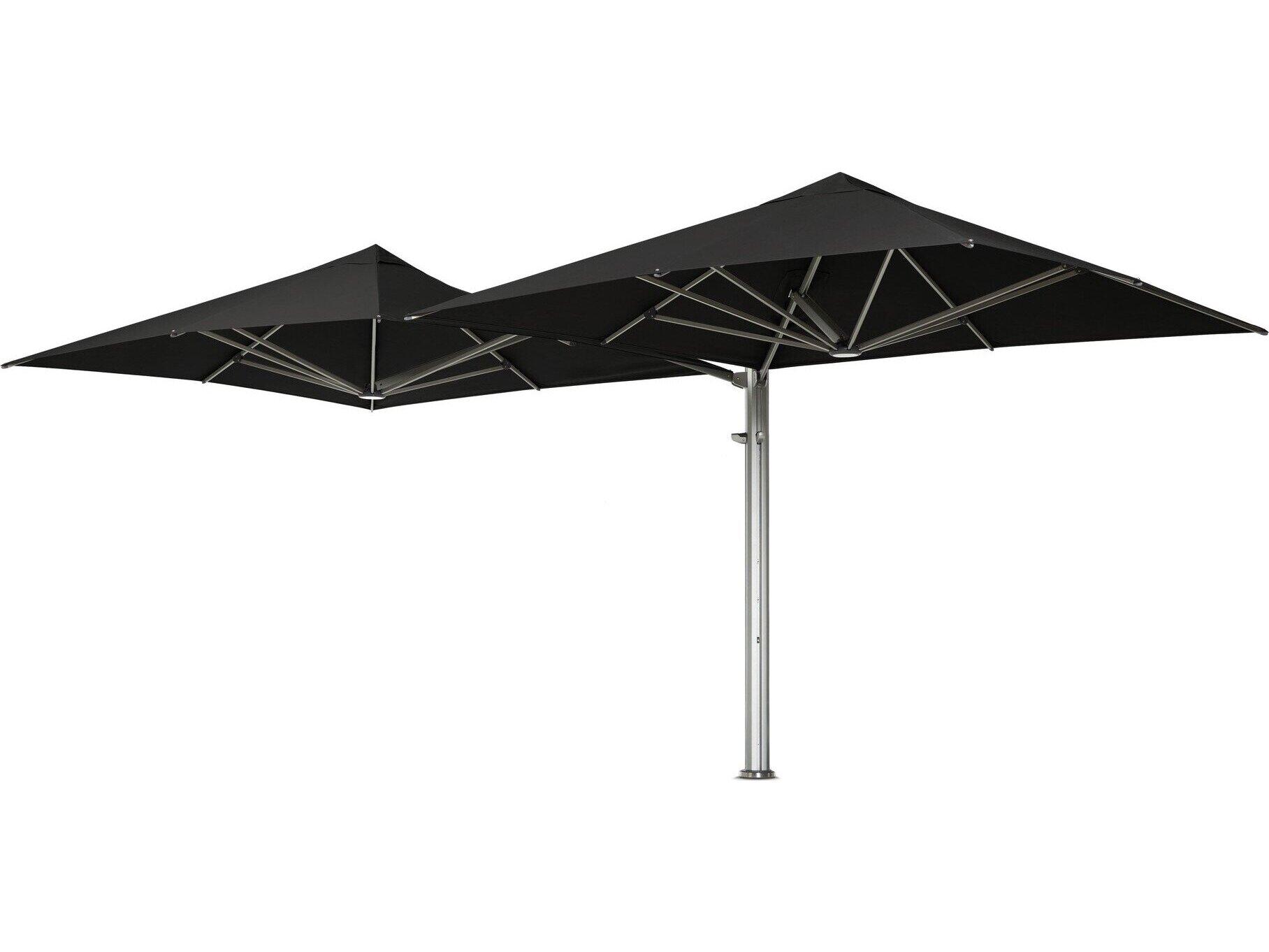 Four Hands Outdoor Romero Black Duo Umbrella