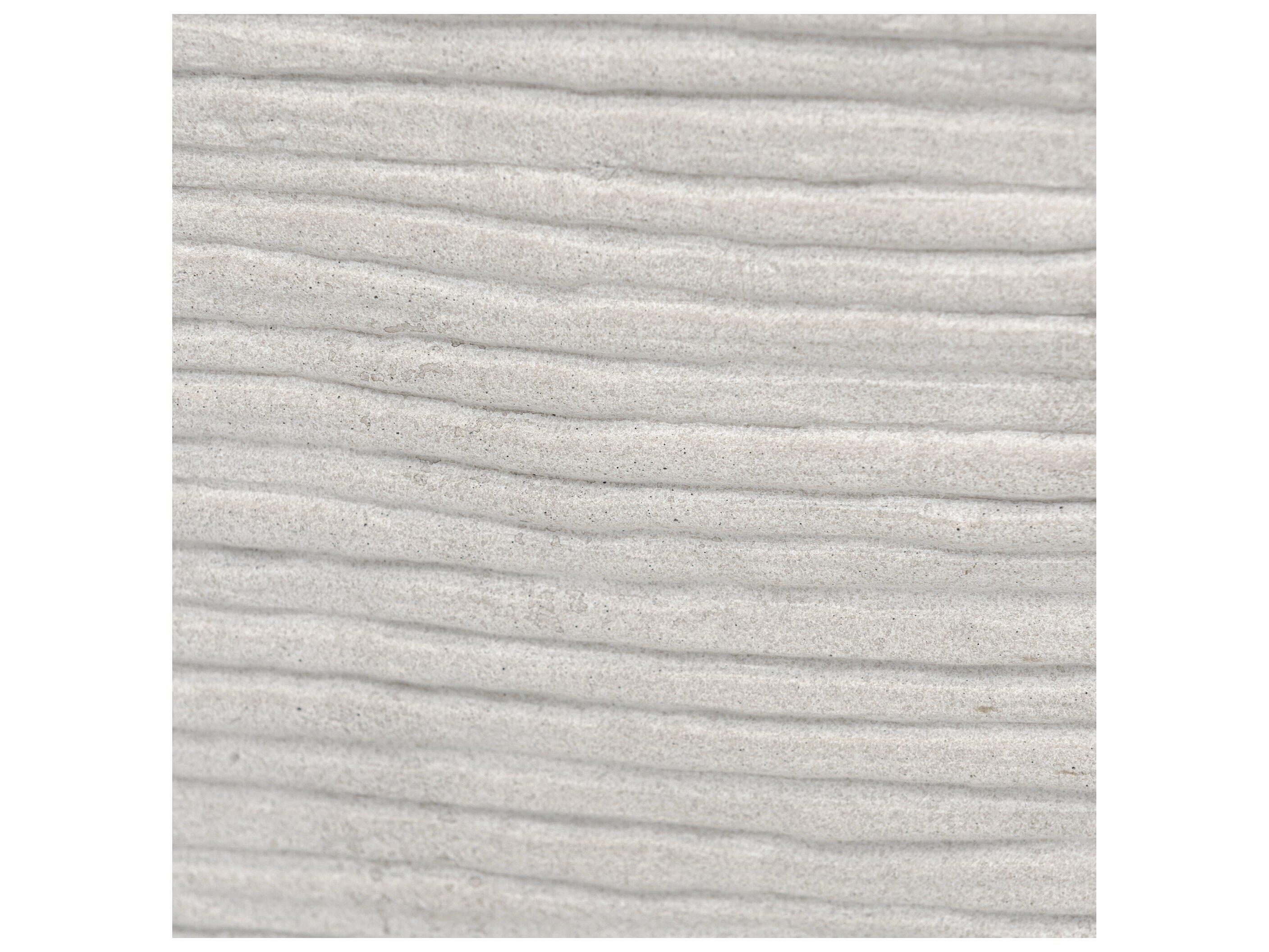 Four Hands Outdoor Thayer Smooth Lunar Concrete Round Coffee Table