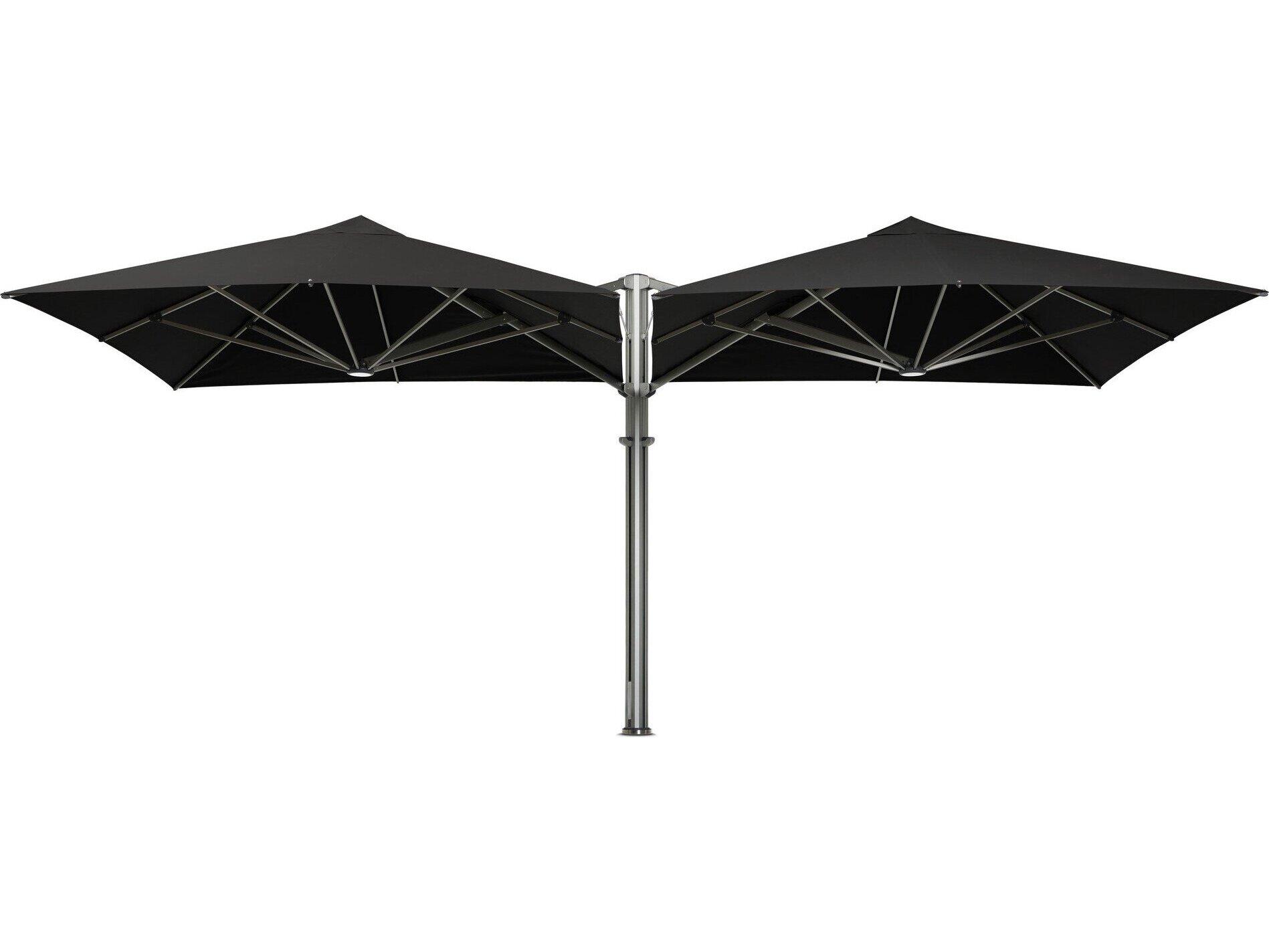 Four Hands Outdoor Romero Black Duo Umbrella