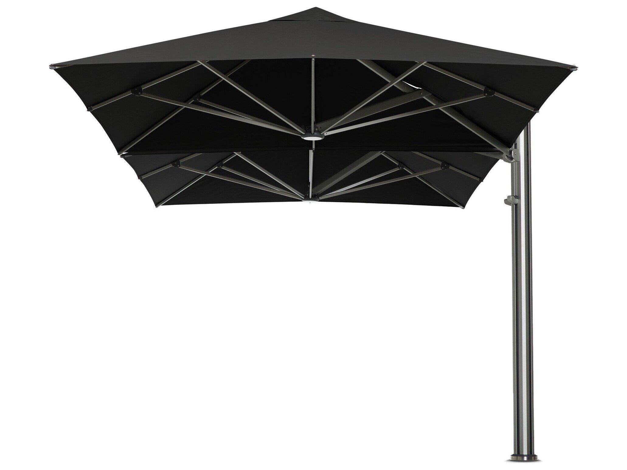 Four Hands Outdoor Romero Black Duo Umbrella