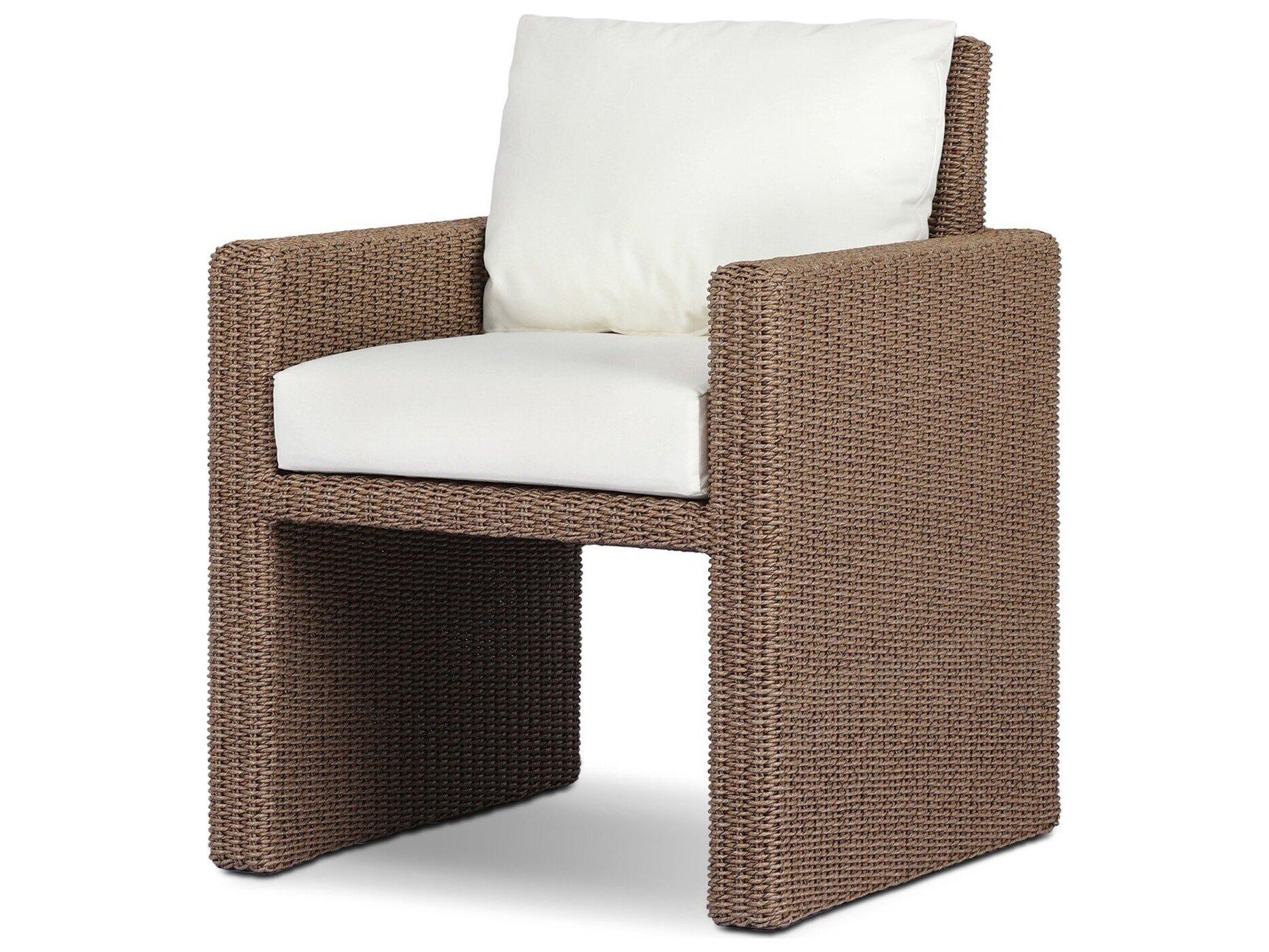 Four Hands Outdoor Kima Outdoor Dining Chair Arashi Salt