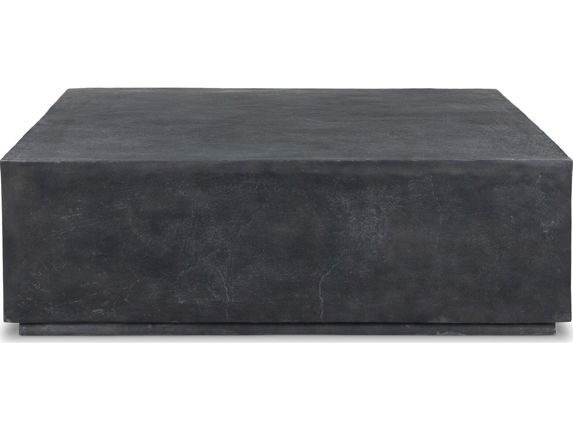 Four Hands Outdoor Graso Outdoor Square Coffee Table Aged Grey