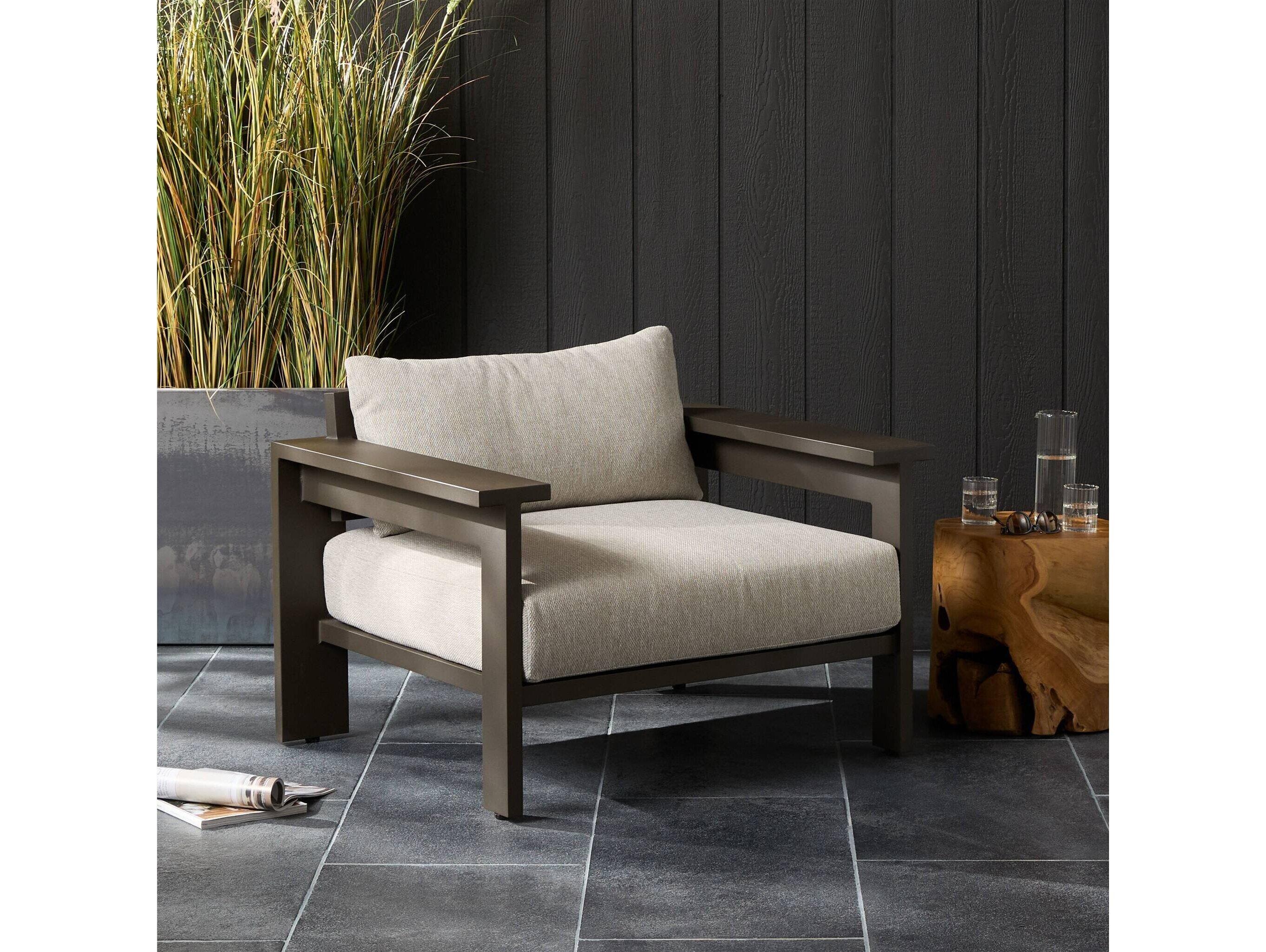 Four Hands Outdoor Hyder Outdoor Chair Concha Fog