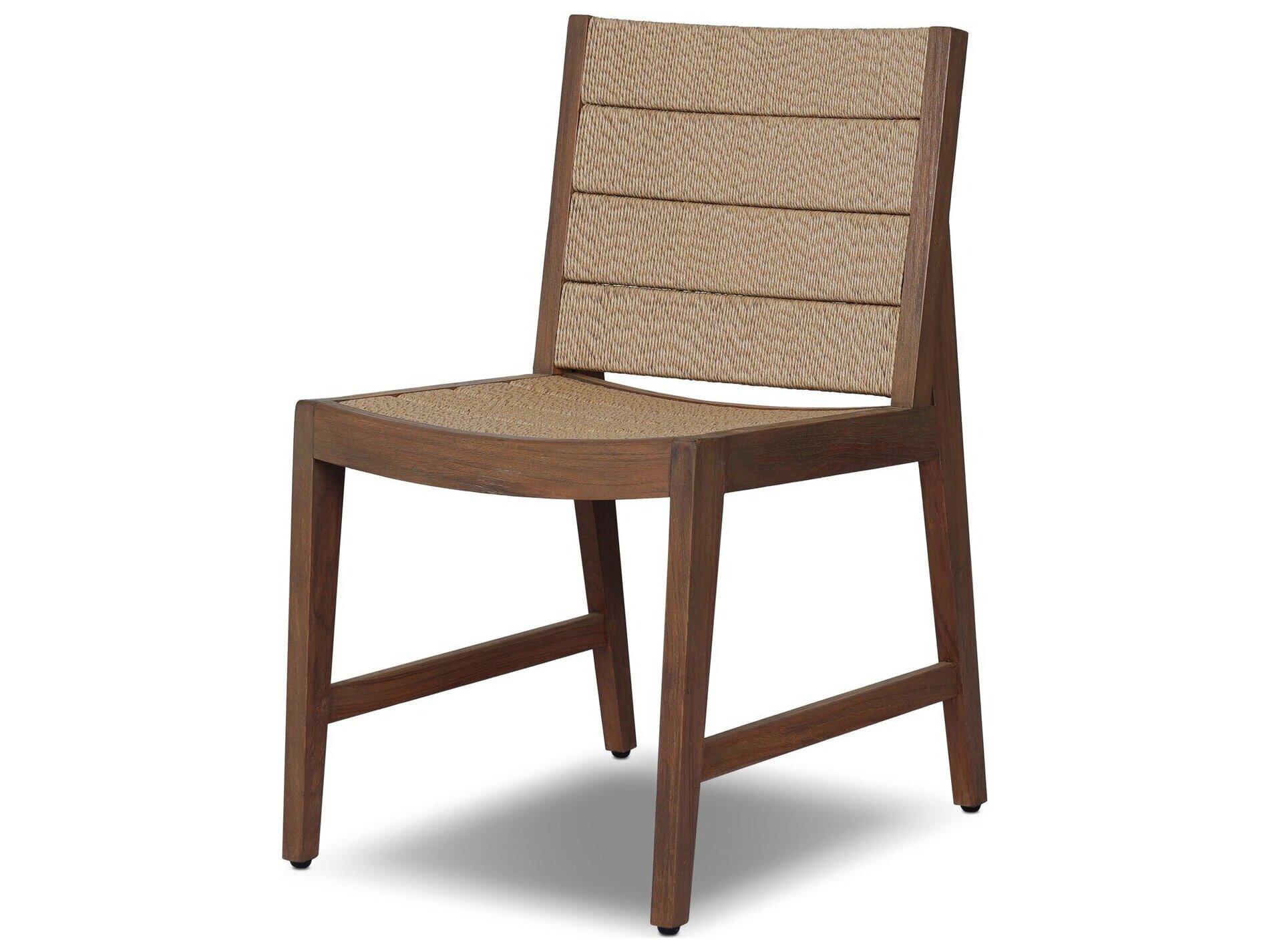 Four Hands Outdoor Ogden Outdoor Dining Chair Faux Hyacinth