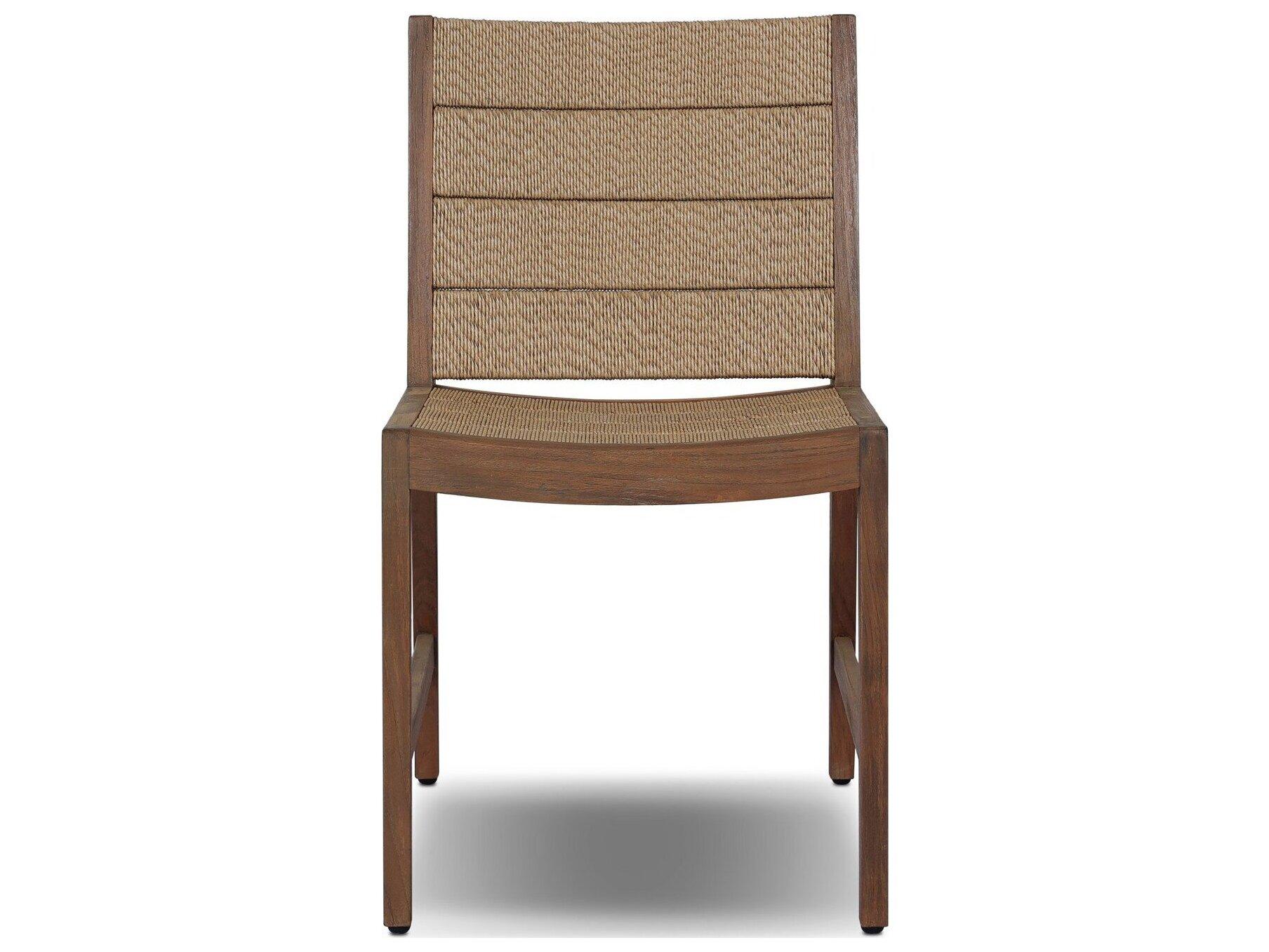 Four Hands Outdoor Ogden Outdoor Dining Chair Faux Hyacinth