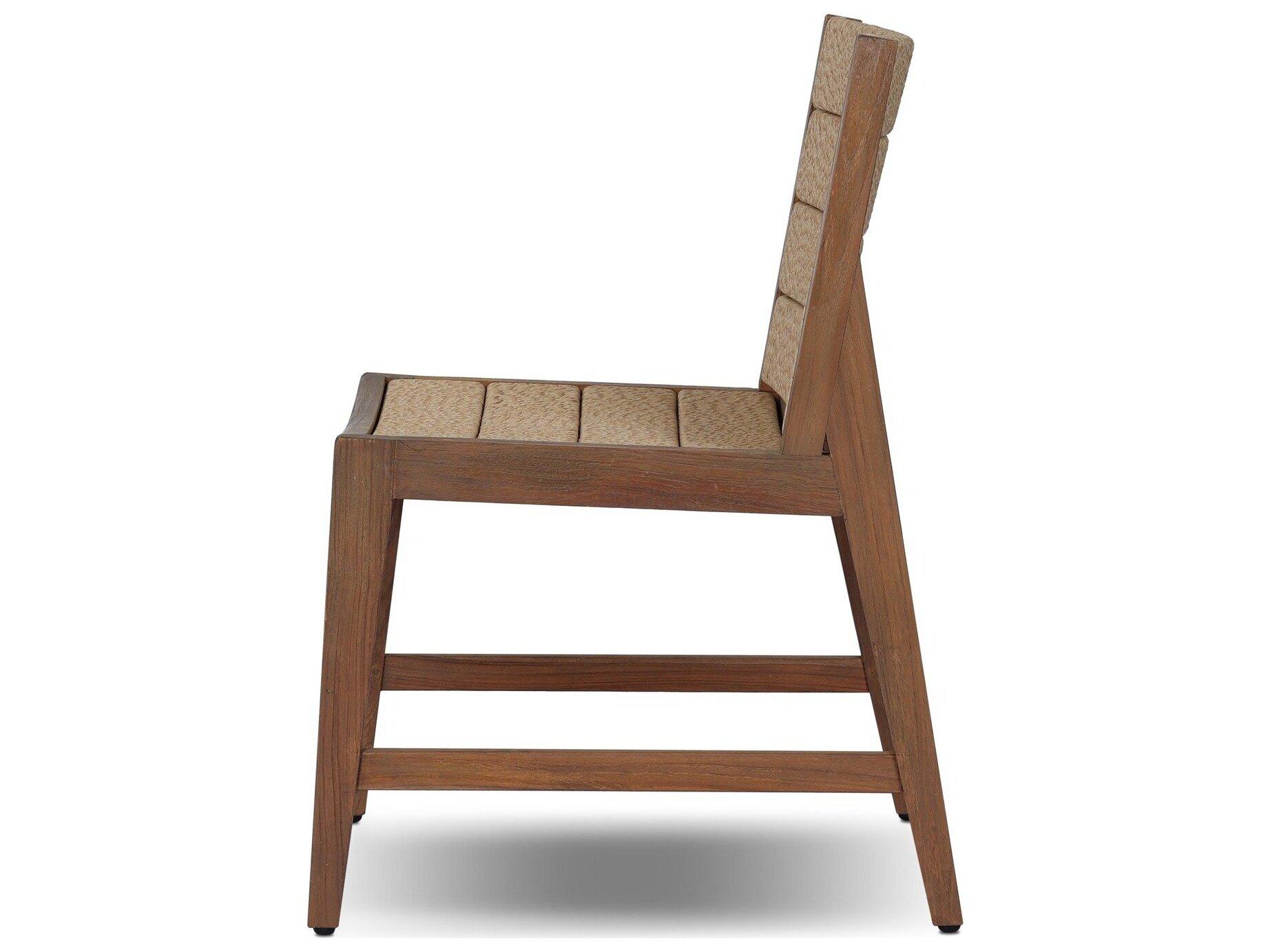 Four Hands Outdoor Ogden Outdoor Dining Chair Faux Hyacinth