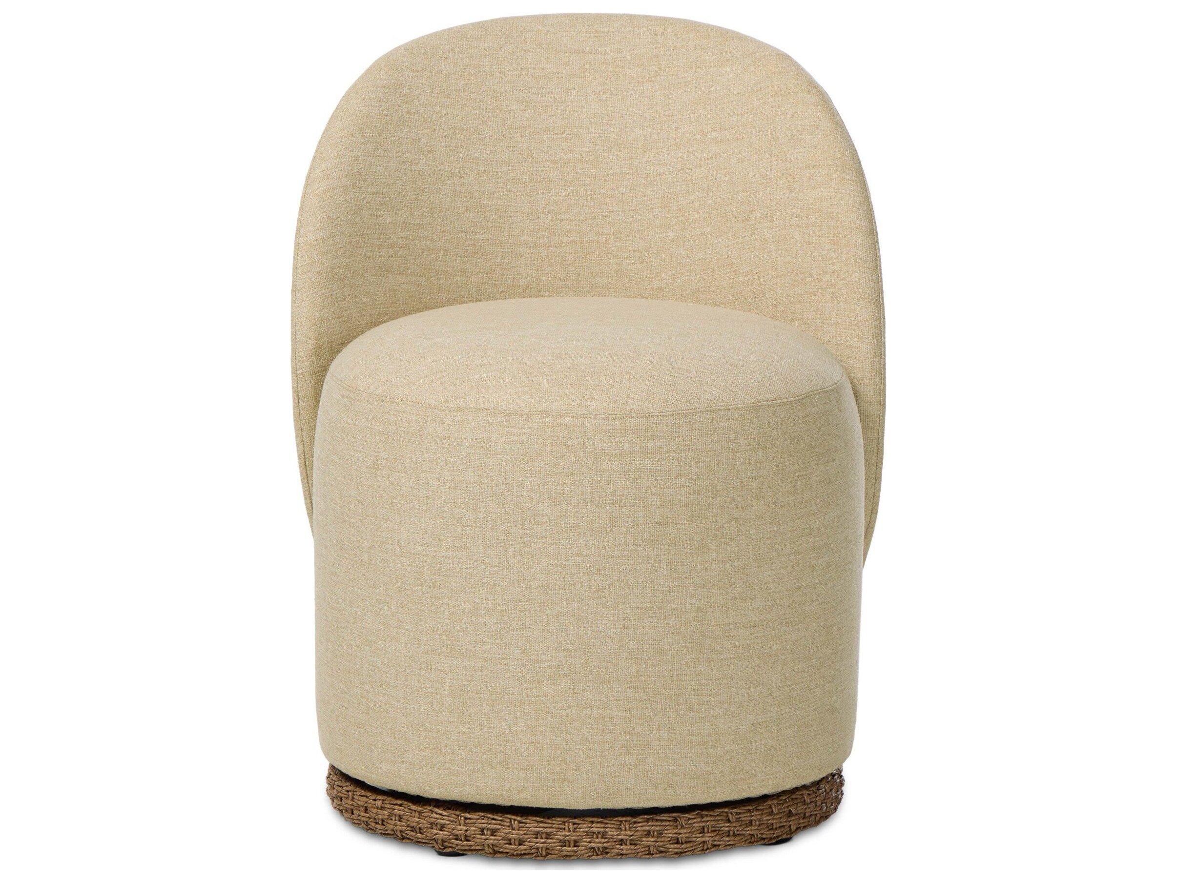 Four Hands Outdoor Quaid Outdoor Upholstered Dining Chair Alessi Buff