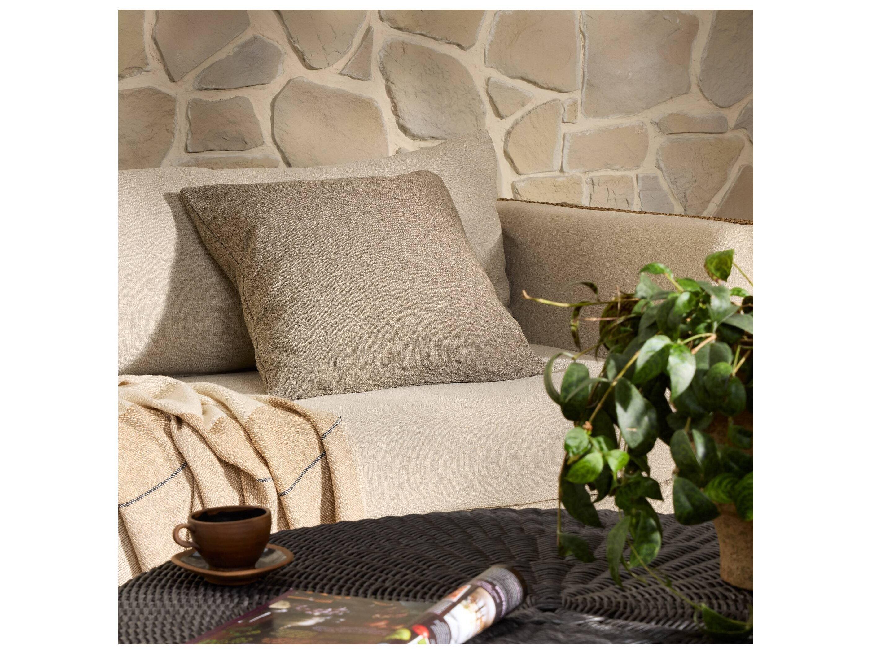Four Hands Outdoor Townes Outdoor Pillow - Alessi Fawn